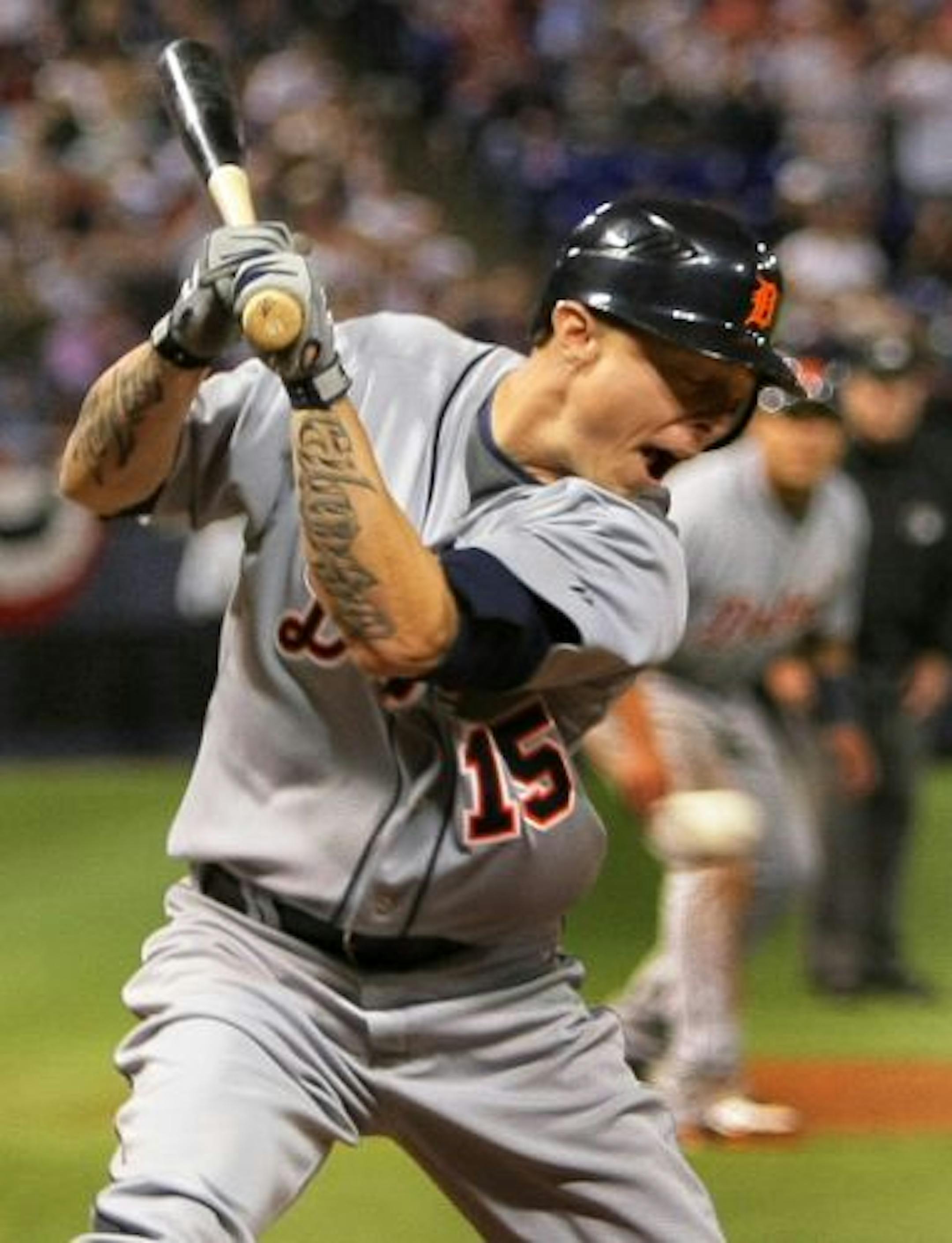 Brandon Inge, baseball, baggy jersey