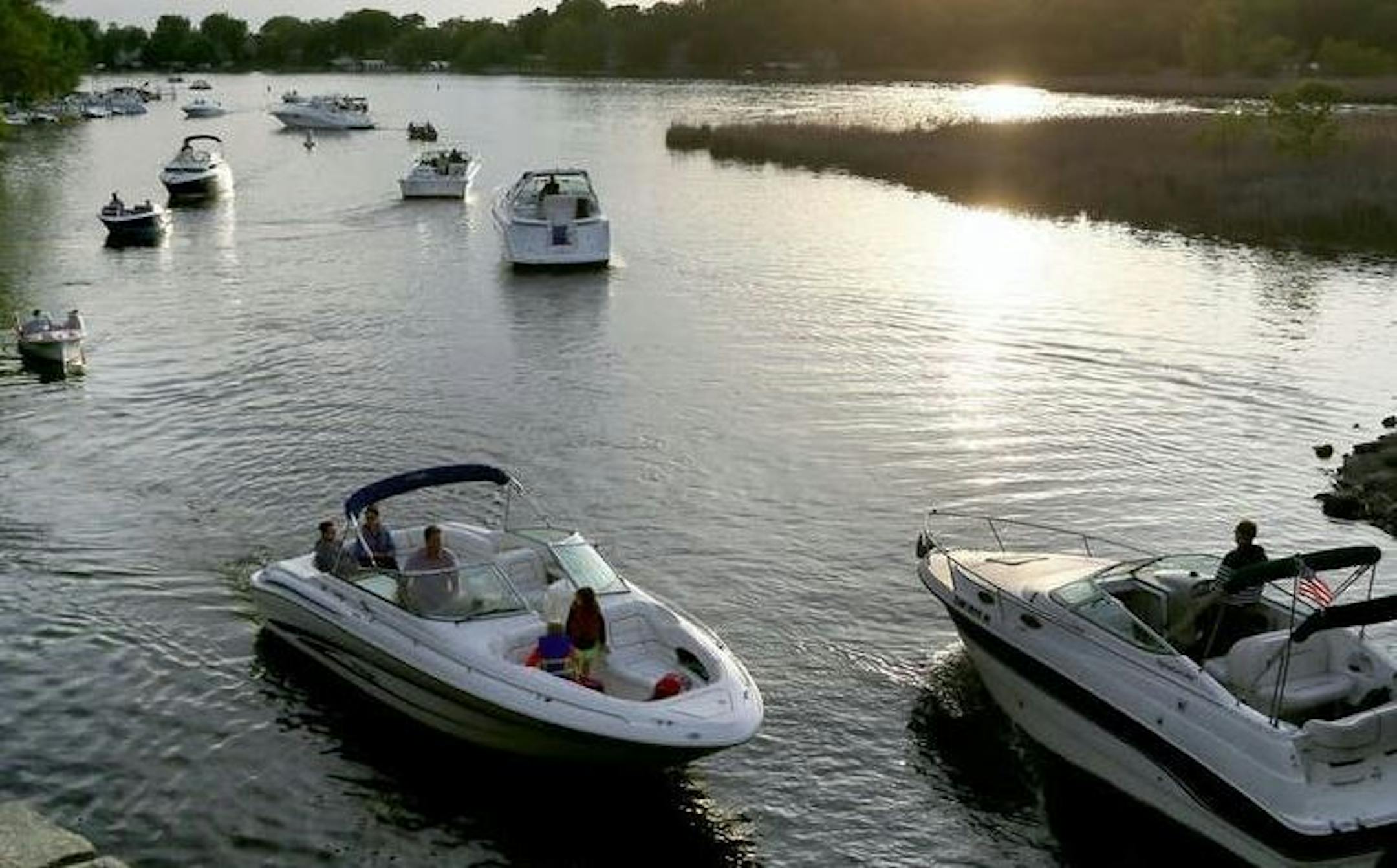 Lake Minnetonka is a popular boating spot.