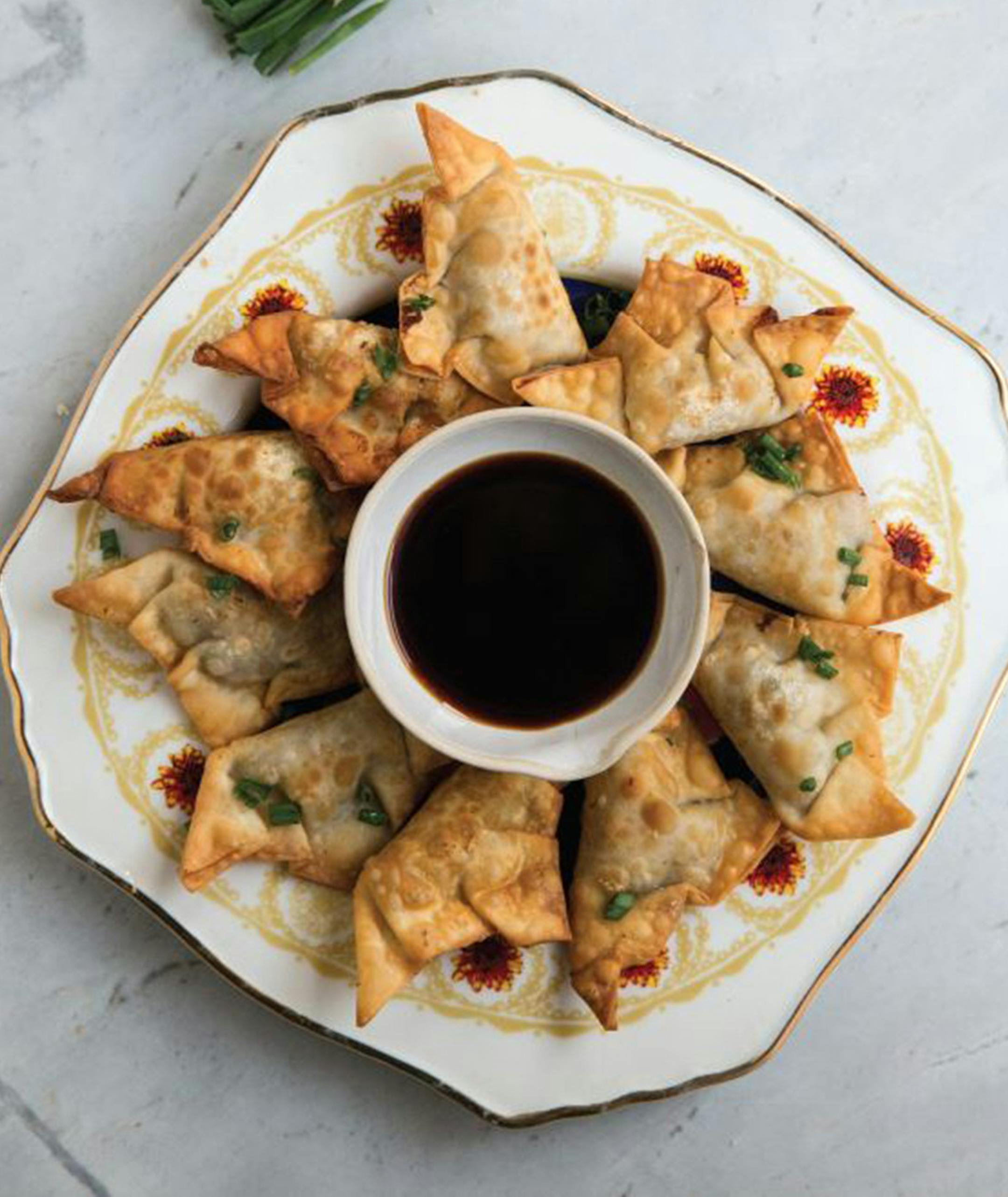 Wontons for taste supper
