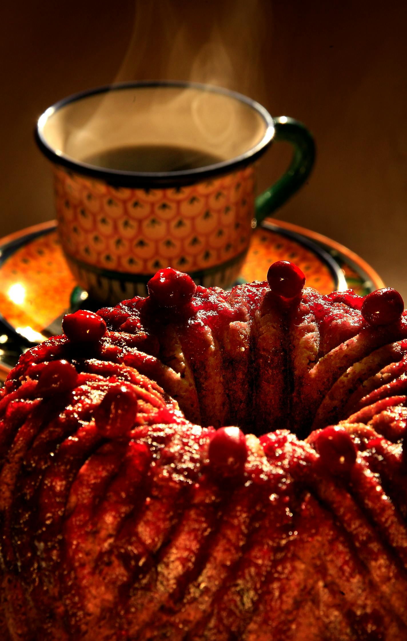 Cranberry-Orange bundt cake