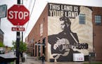 The Woody Guthrie Center is right next door to the Bob Dylan Center in Tulsa, Okla.