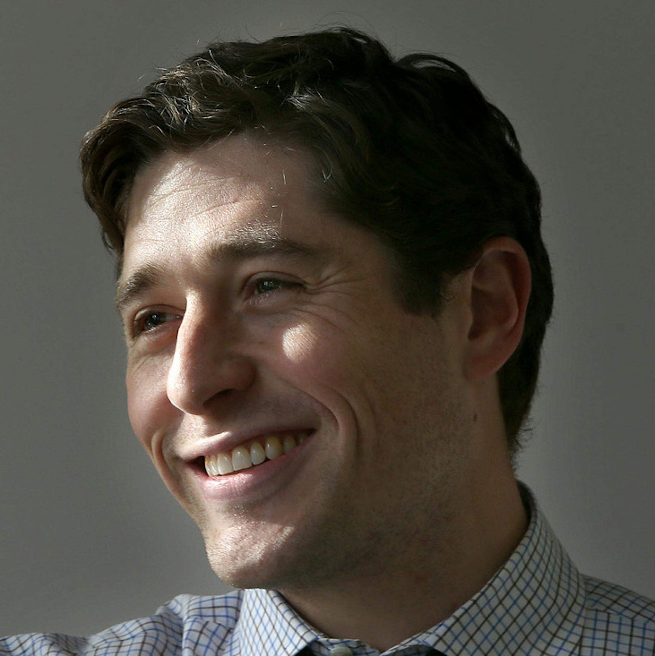 Jacob Frey is one of the seven new Minneapolis council members. Here, Frey took a break from training sessions for photos, Wednesday, December 18, 2013 in downtown Minneapolis, MN. (ELIZABETH FLORES/STAR TRIBUNE) ELIZABETH FLORES • eflores@startribune.com