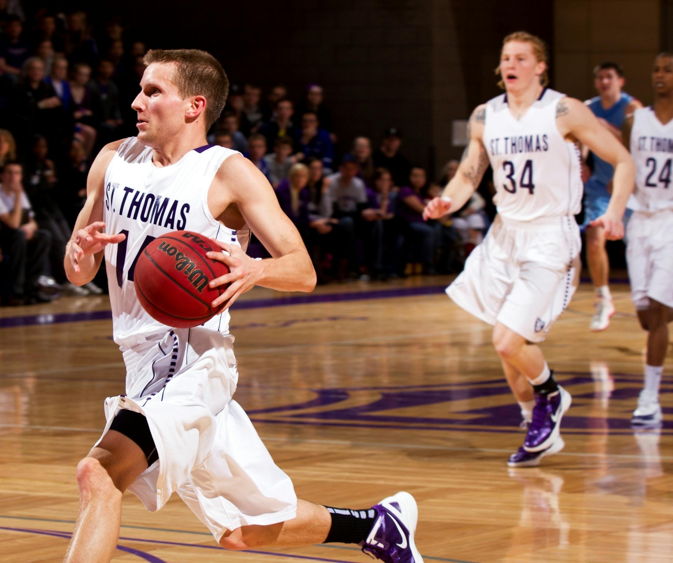 St. Thomas senior guard Will DeBerg expects depth and experience to be advantages for the Tommies as the NCAA Division III tournament teams strive to reach Atlanta.