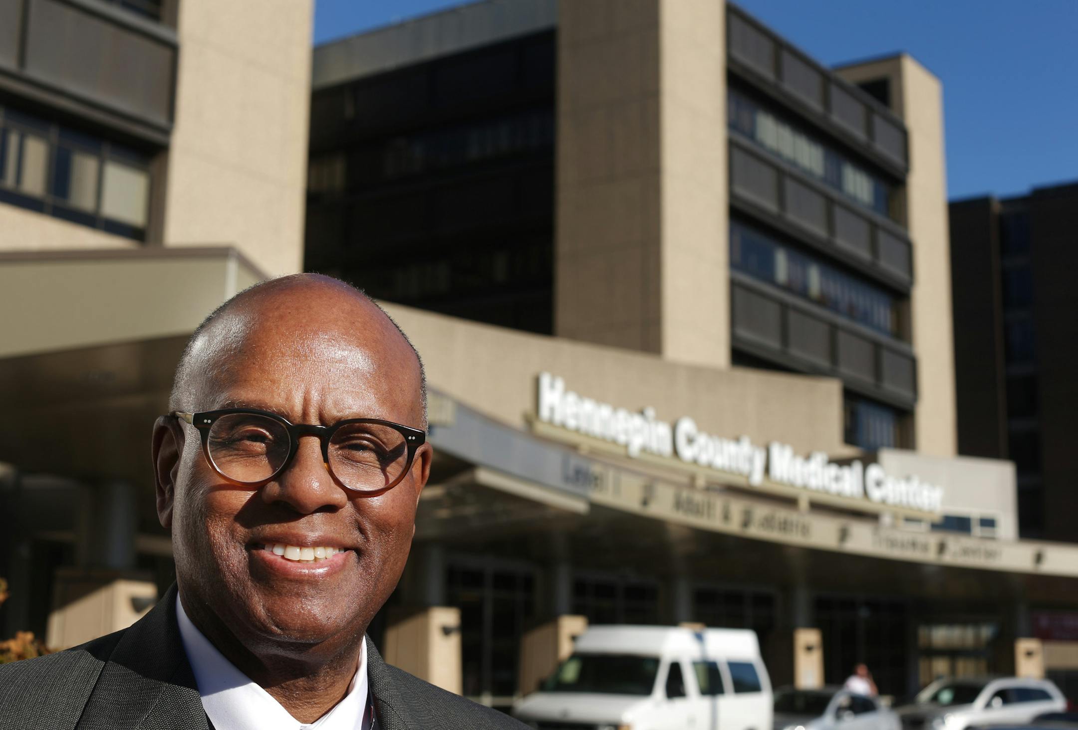 Syl Jones is helping doctors at HCMC learn to use narrative medicine. “It’s about combining the arts and sciences,” he said.