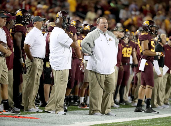 Tracy Claeys and the Gophers have a very favorable schedule.