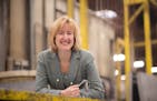Nystrom CEO Sue Thomas began her career 29 years ago by answering an ad for a junior accountant. Photo: Autumn Lee