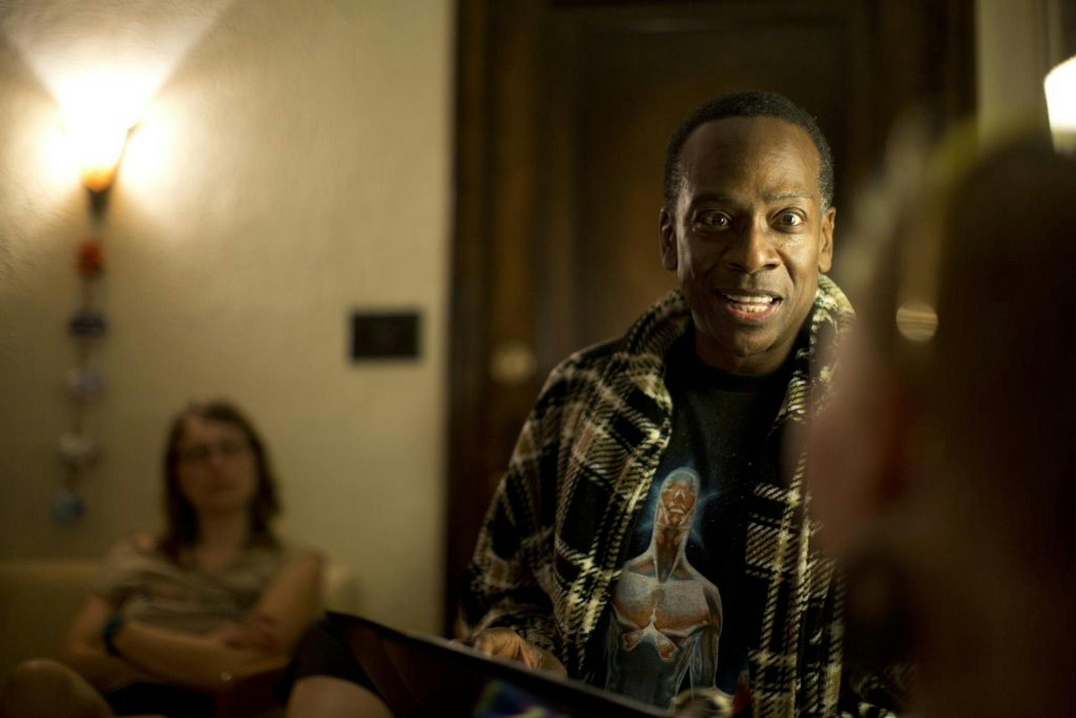 Harry Waters Jr. is like many in the arts who rely on a day job — or cobble together several gigs — to make a living. Besides serving as an associate professor of theater at Macalester College, he acts and directs for various Twin Cities troupes, teaches at Penumbra Theatre and volunteers for community productions. Here he performed an autobiographical piece he wrote for Bedlam Theatre called "Making Amends."