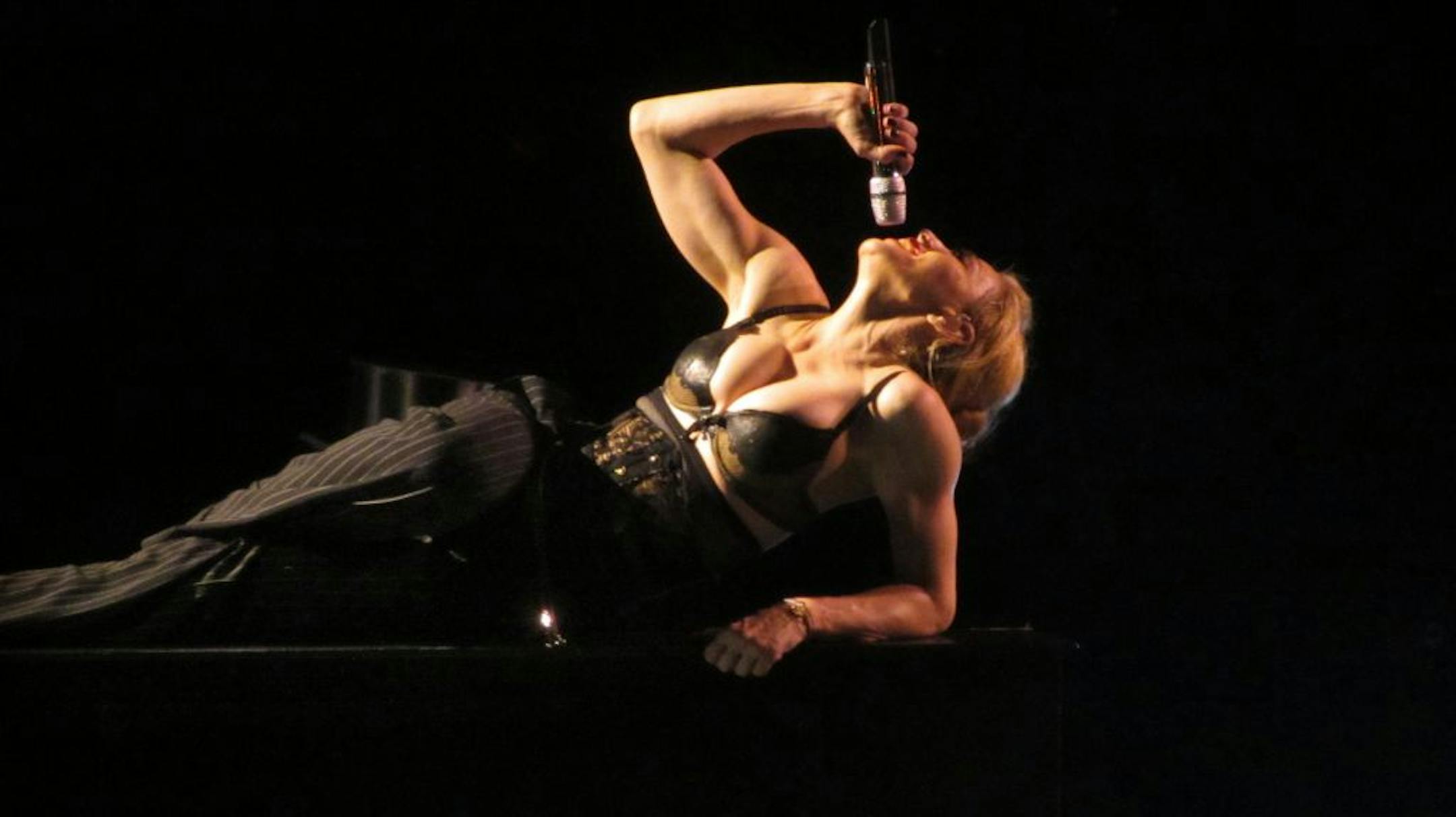 Madonna performs at Xcel Energy Center in St. Paul November 3, 2012.