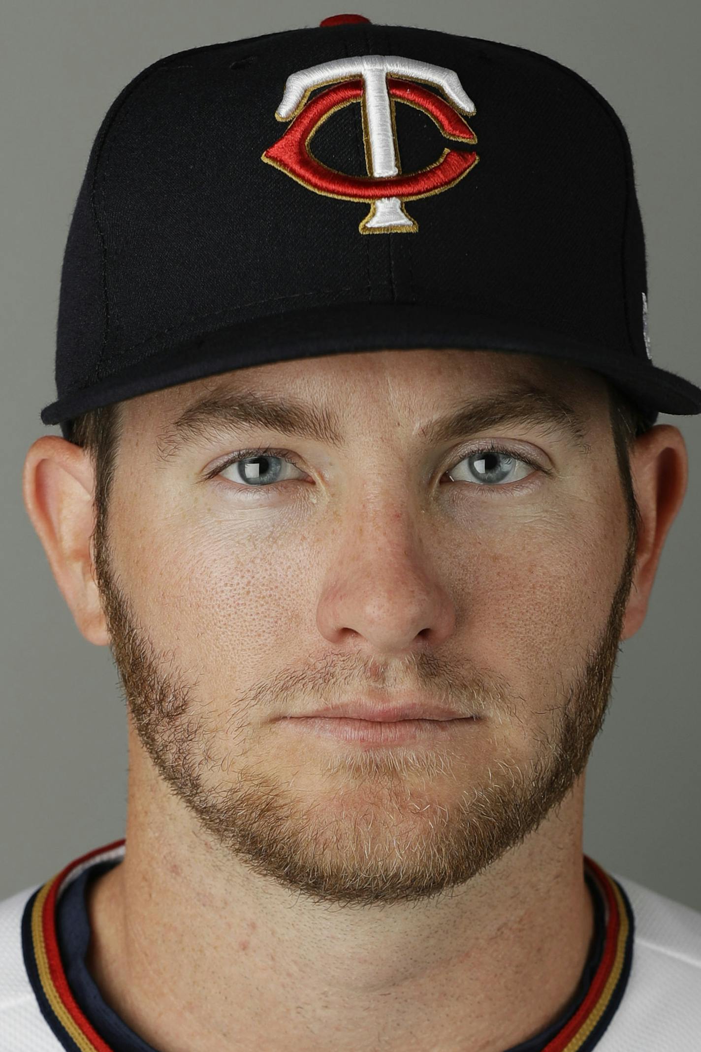 This is a 2017 photo of Robbie Grossman of the Minnesota Twins baseball team. This image reflects the 2017 active roster as of Thursday, Feb. 23, 2017 when this image was taken. (AP Photo/David Goldman) ORG XMIT: FLDG101