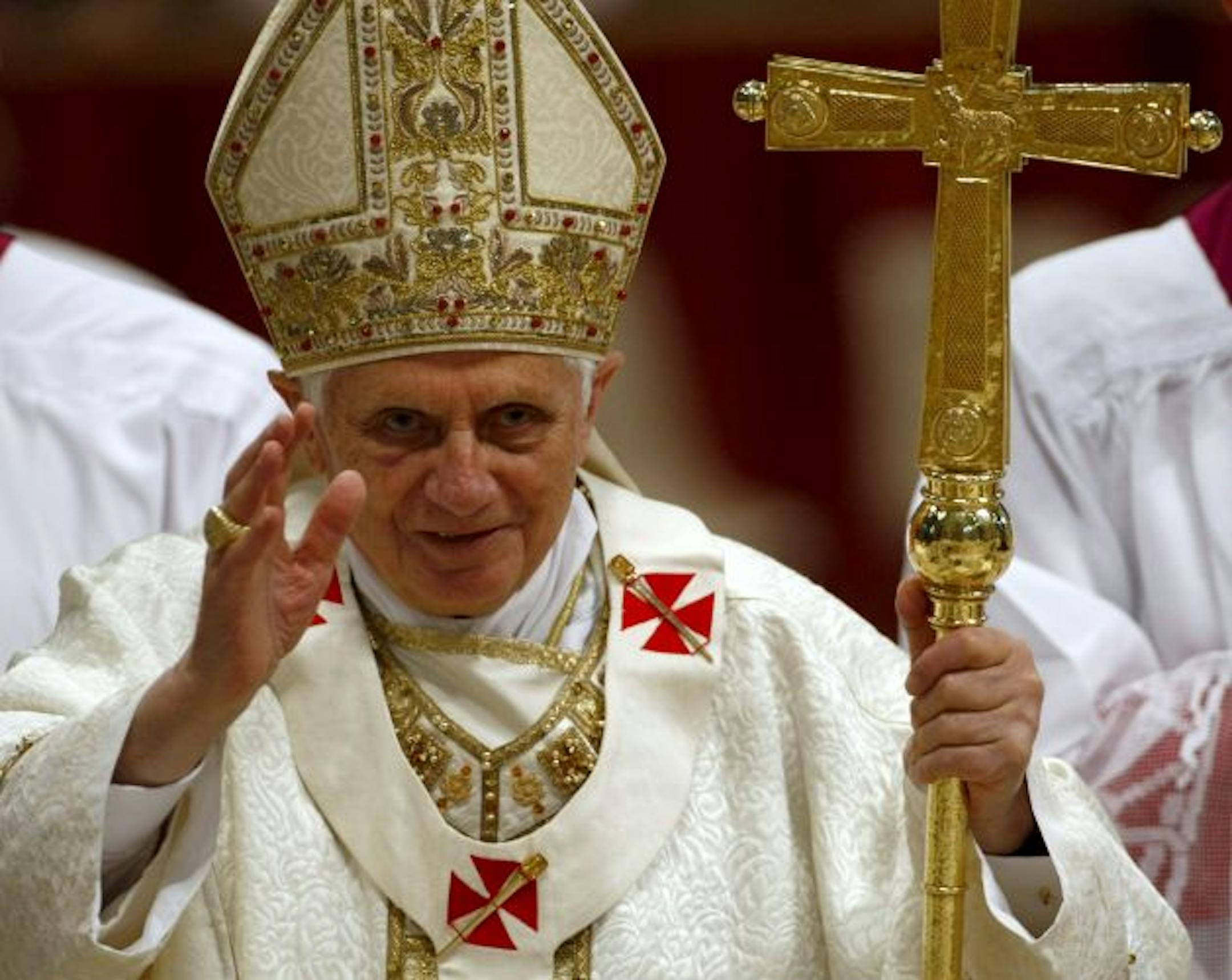 Pope Benedict XVI in 2010.
