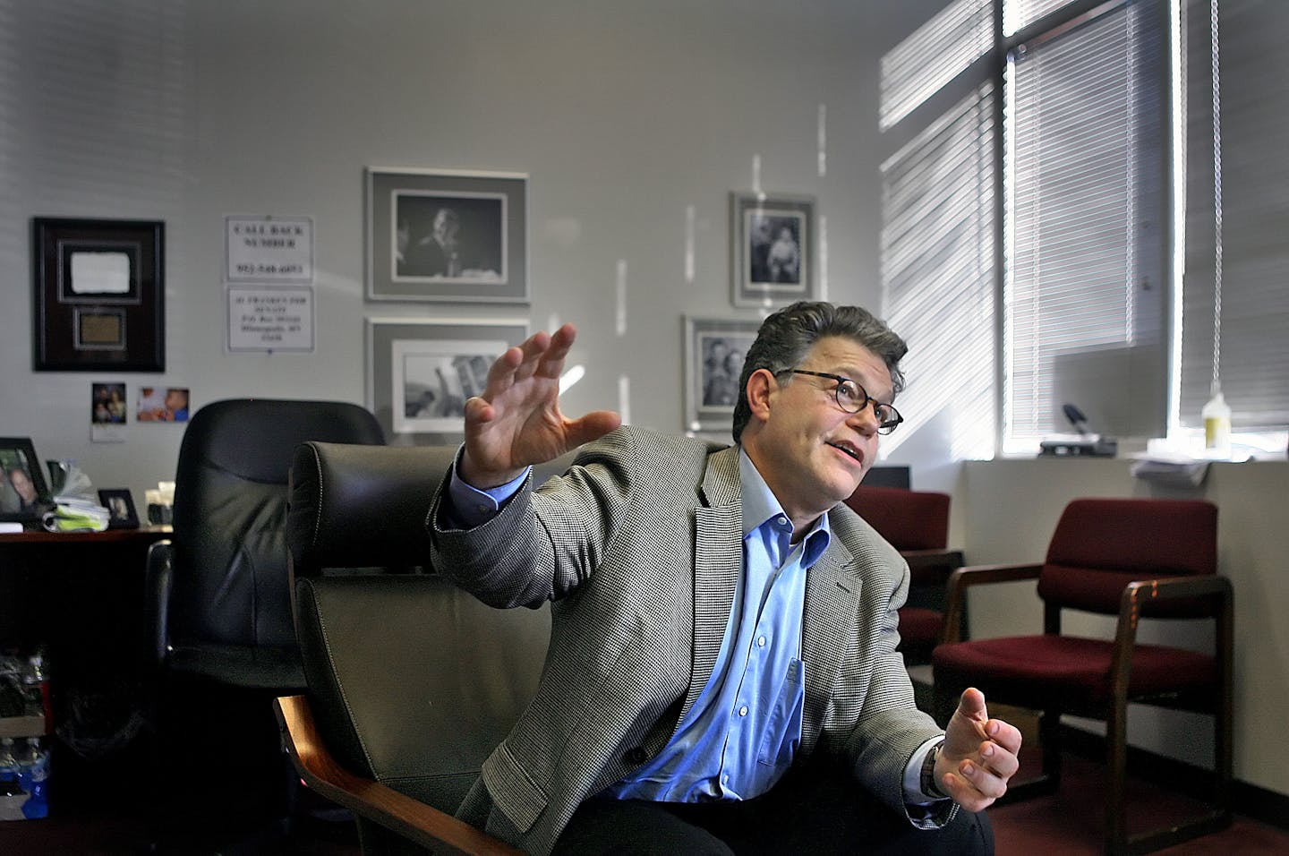 Al Franken said the money he paid is an estimation of taxes and penalties owed in the various states. Once those amounts are recorded, he said he will be able to apply for a credit on taxes overpaid in New York and Minnesota.