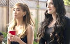 Brenda Song (left) and Kat Dennings costar in Hulu's new series, "Dollface," premiering Friday. (Ali Goldstein/Hulu/TNS) ORG XMIT: 1486250