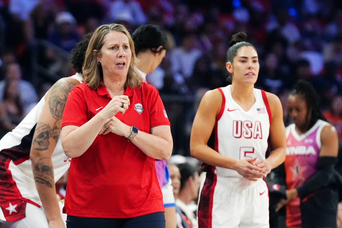 Now Team USA's head coach, Cheryl Reeve takes on the burden of winning  women's basketball gold