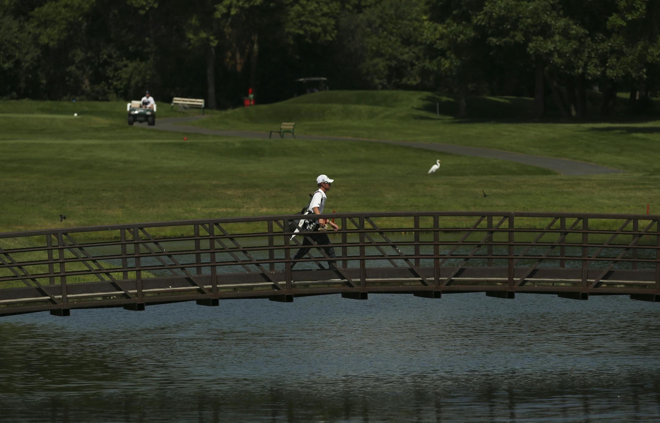 Edinburgh USA Golf Club in Brooklyn Park, Minn. on July 21, 2013.