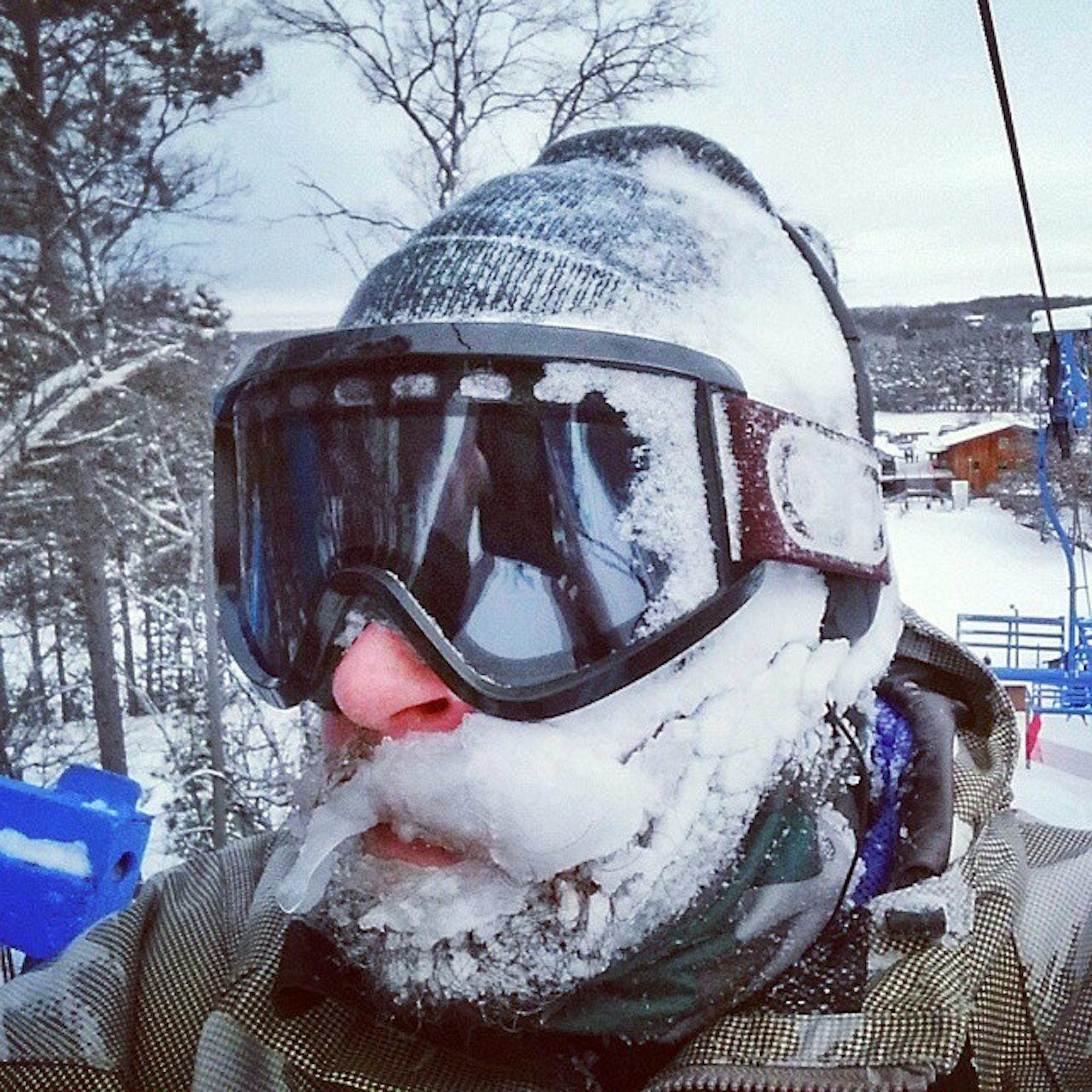 @mnposeur Snowboarding at Trollhaugen (Dresser, Wis.)