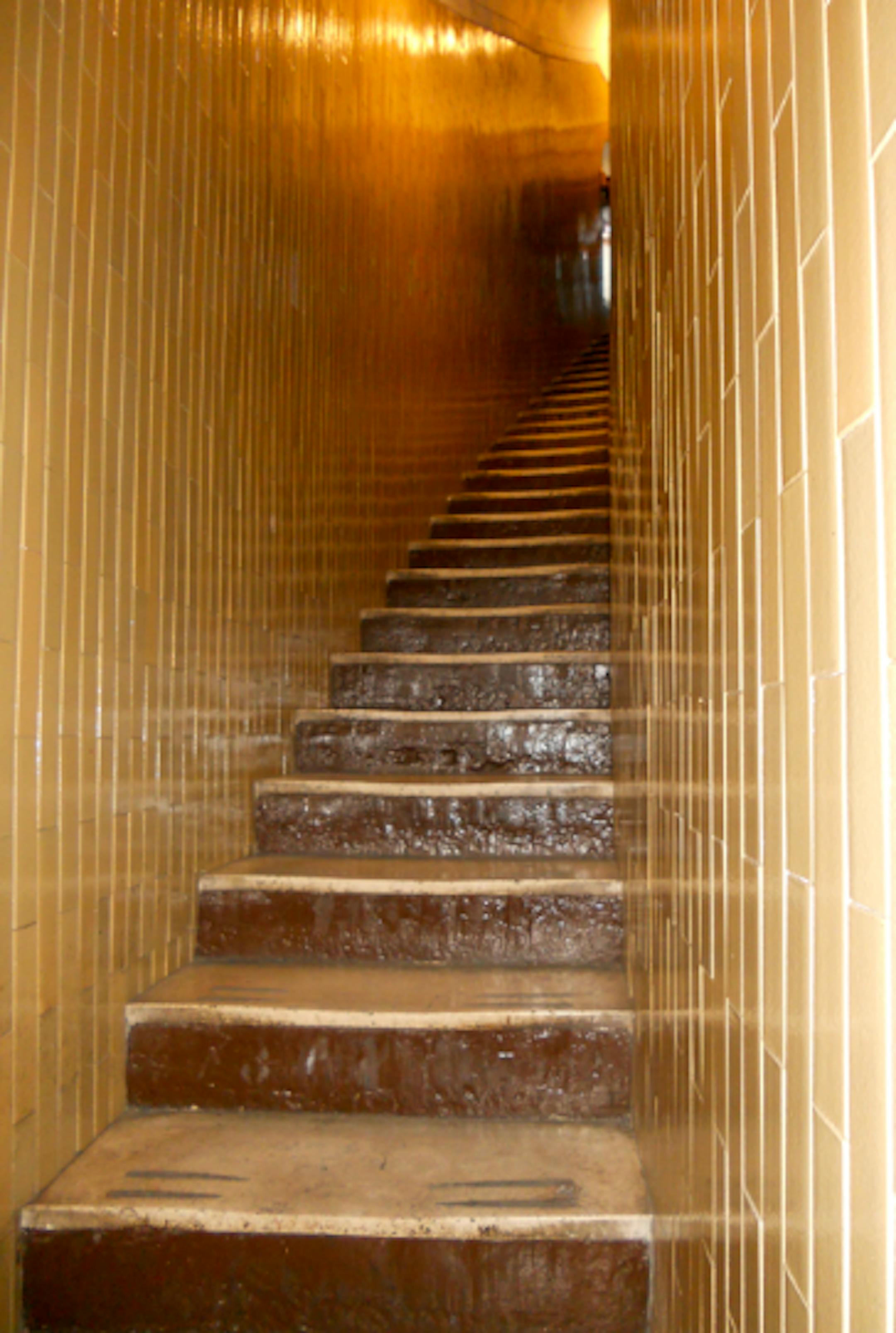 Braving steep stairs and narrow corridors like this all becomes worth it...