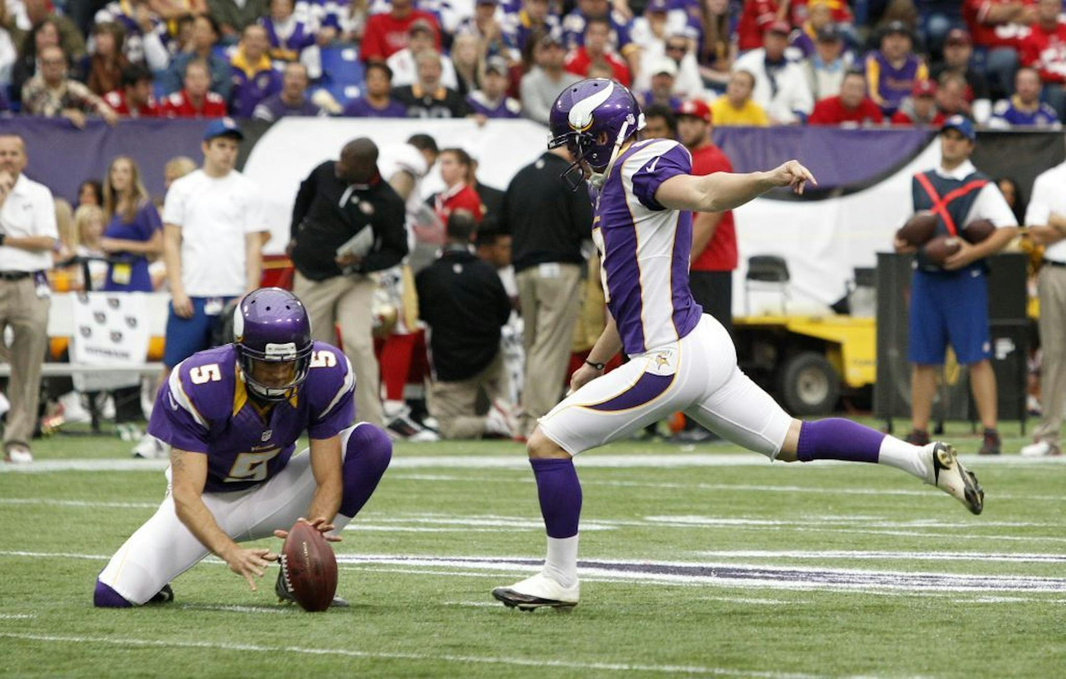 Vikings kicker Blair Walsh