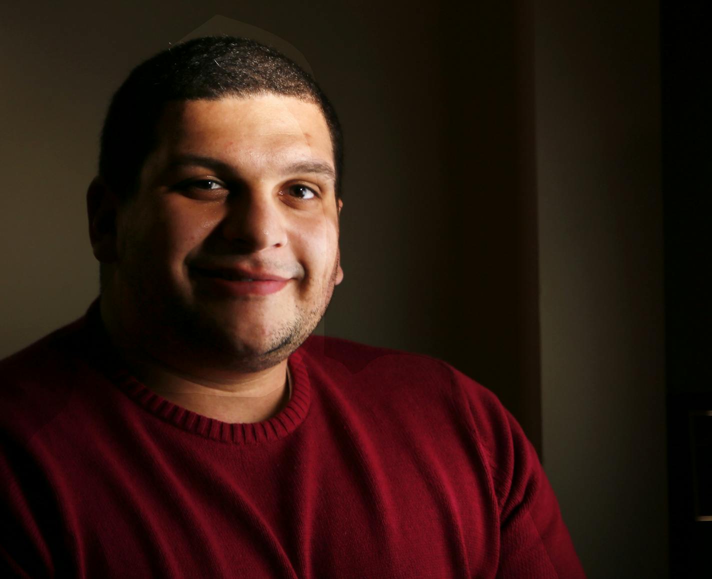 Portrait of Joshua Groll at his home January 6, 2015 in Eden Prairie ,MN. ] Jerry Holt/ Jerry.Holt@Startribune.com