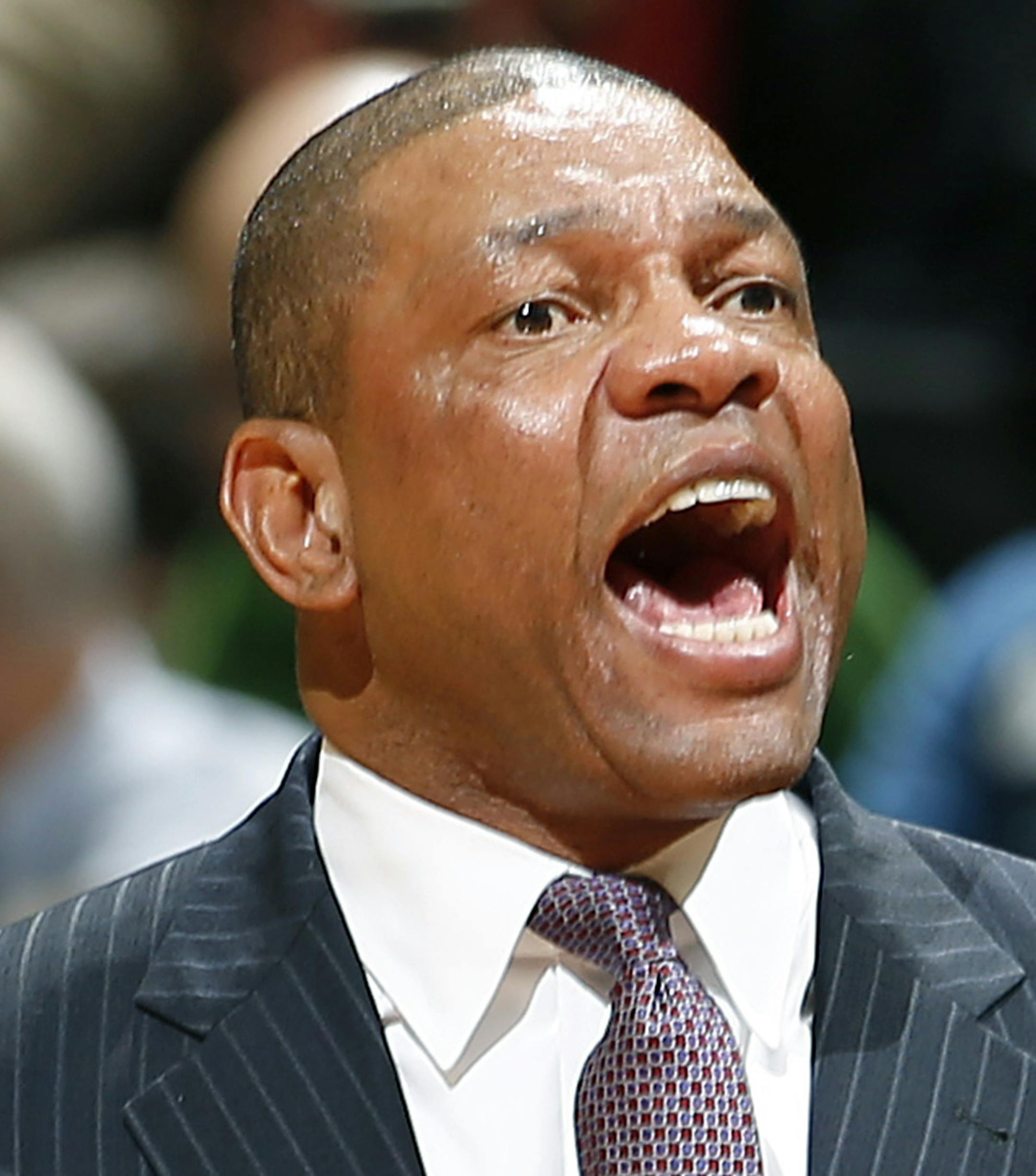 Los Angeles Clippers head coach Doc Rivers