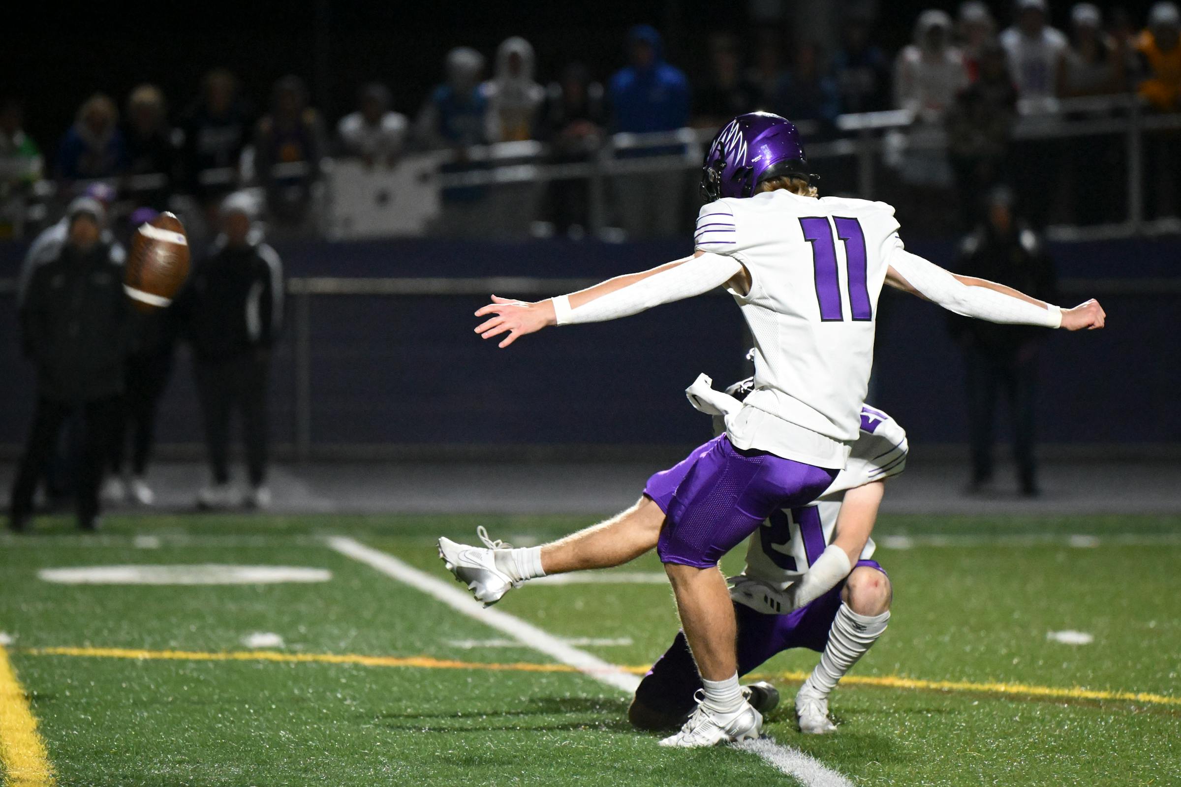 Chaska overcomes Waconia in overtime to advance to the football sectional semifinals against the defending champions