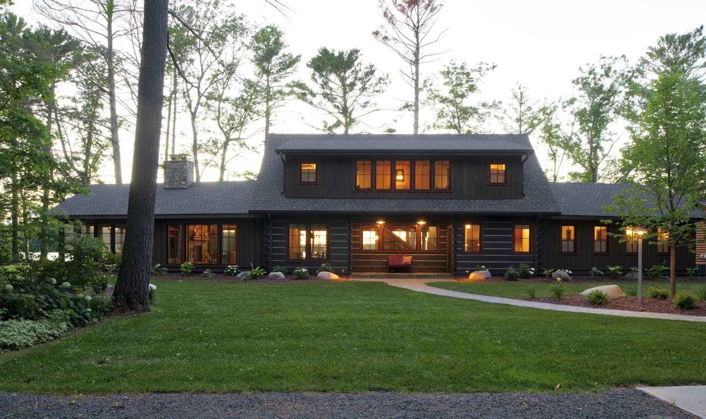 Credit: Scott Amundson Cozy cabin in Hayward on Round Lake.