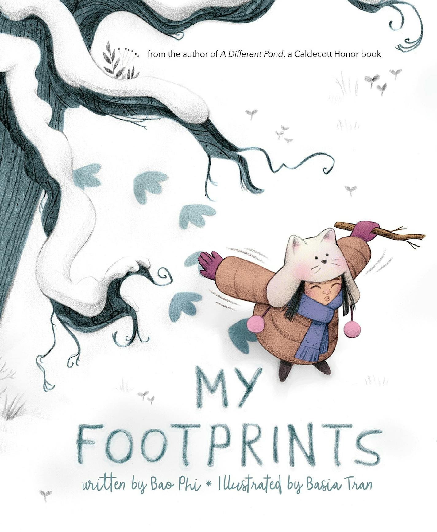 My Footprints by Bao Phi, illustrated by Basia Tran. ©Capstone Editions