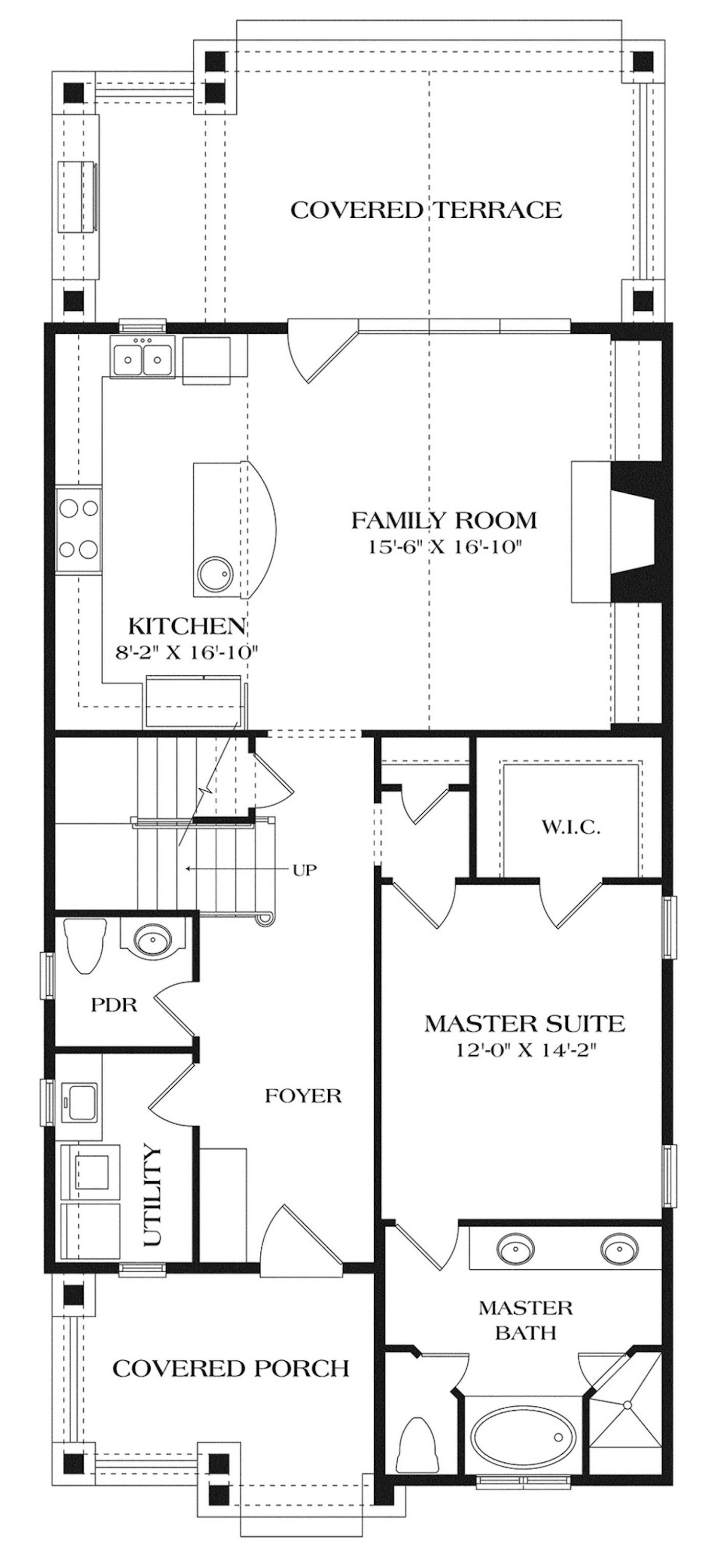 Small bungalow lives large (plan111316)