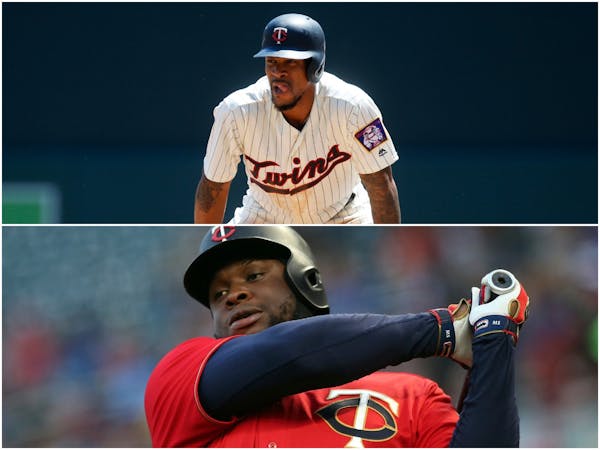 Byron Buxton (top) and Miguel Sano