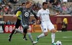 With Ibson out, Collin Martin steps into Minnesota United's midfield against Sporting Kansas City