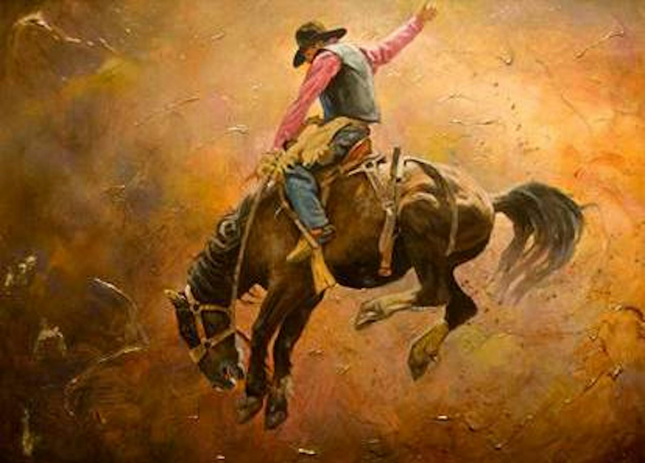 "Bronc Rider" by Bruce Miller