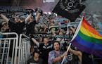 A sold-out crowd at Allianz Field sang Wonderwall after the Loons defeated Austin FC earlier this season.