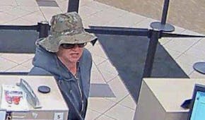 Alleged Bank Robber Melanie Carey