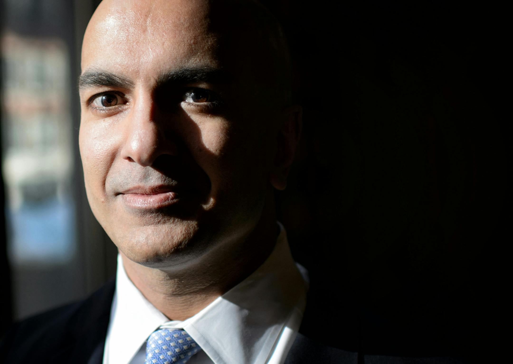 Neel Kashkari has been appointed 13th president and chief executive officer of the Federal Reserve Bank of Minneapolis, effective January 1, 2016 ] GLEN STUBBE * gstubbe@startribune.com Monday, November 9, 2015 ***EMBARGOED UNTIL 10:30 A.M. CST NOVEMBER 10, 2015**** Neel Kashkari has been appointed 13th president and chief executive officer effective January 1, 2016 Neel Kashkari is cq