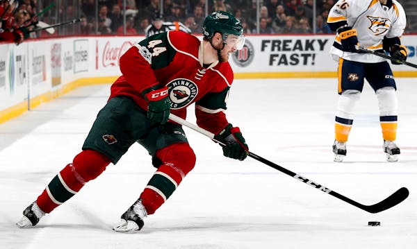 Tyler Graovac paid the price for the Wild being unhappy with the play of the fourth line of late. The Wild center was placed on waivers Monday. If Gra