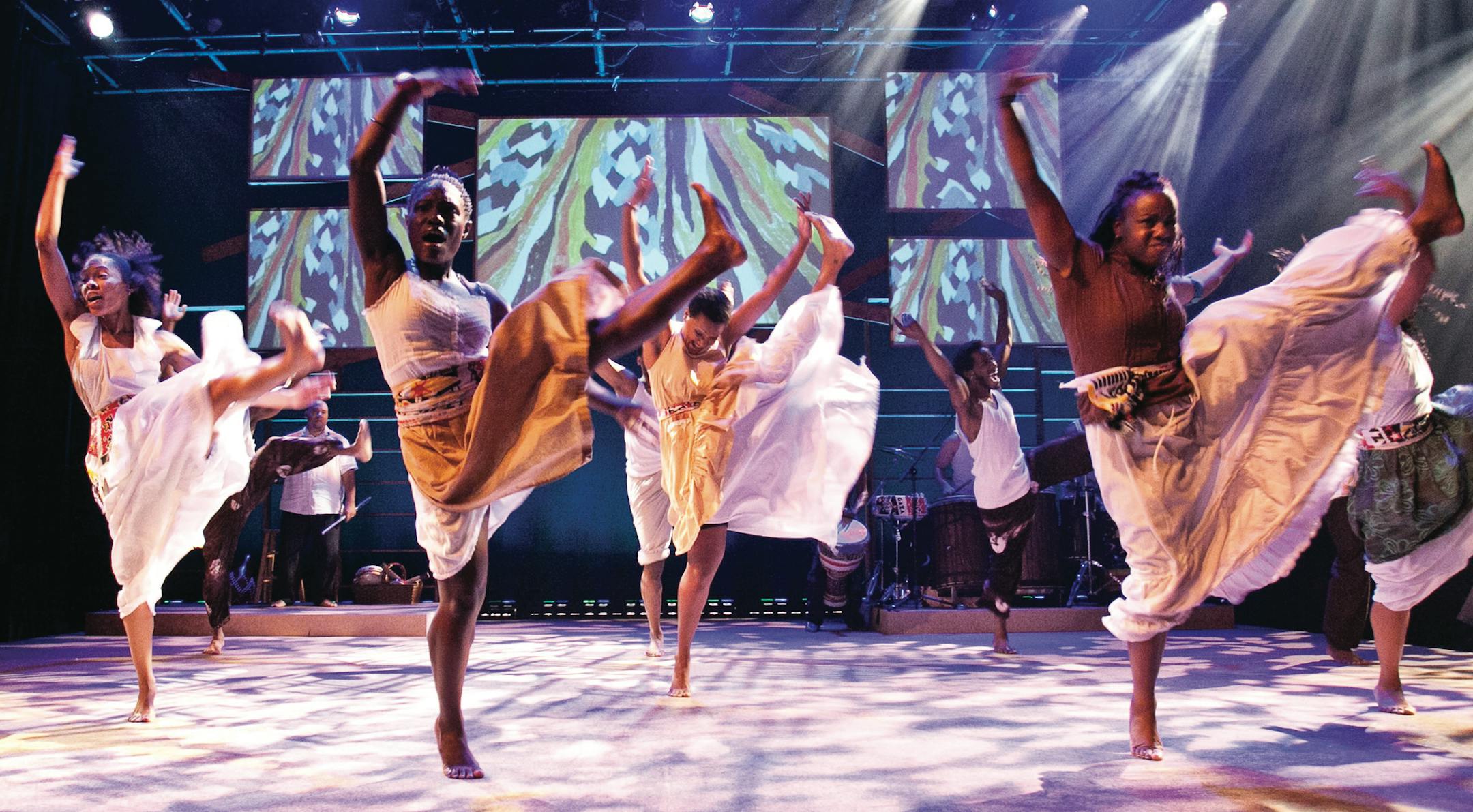 Step Afrika! (Photo by Meredith Hanafi