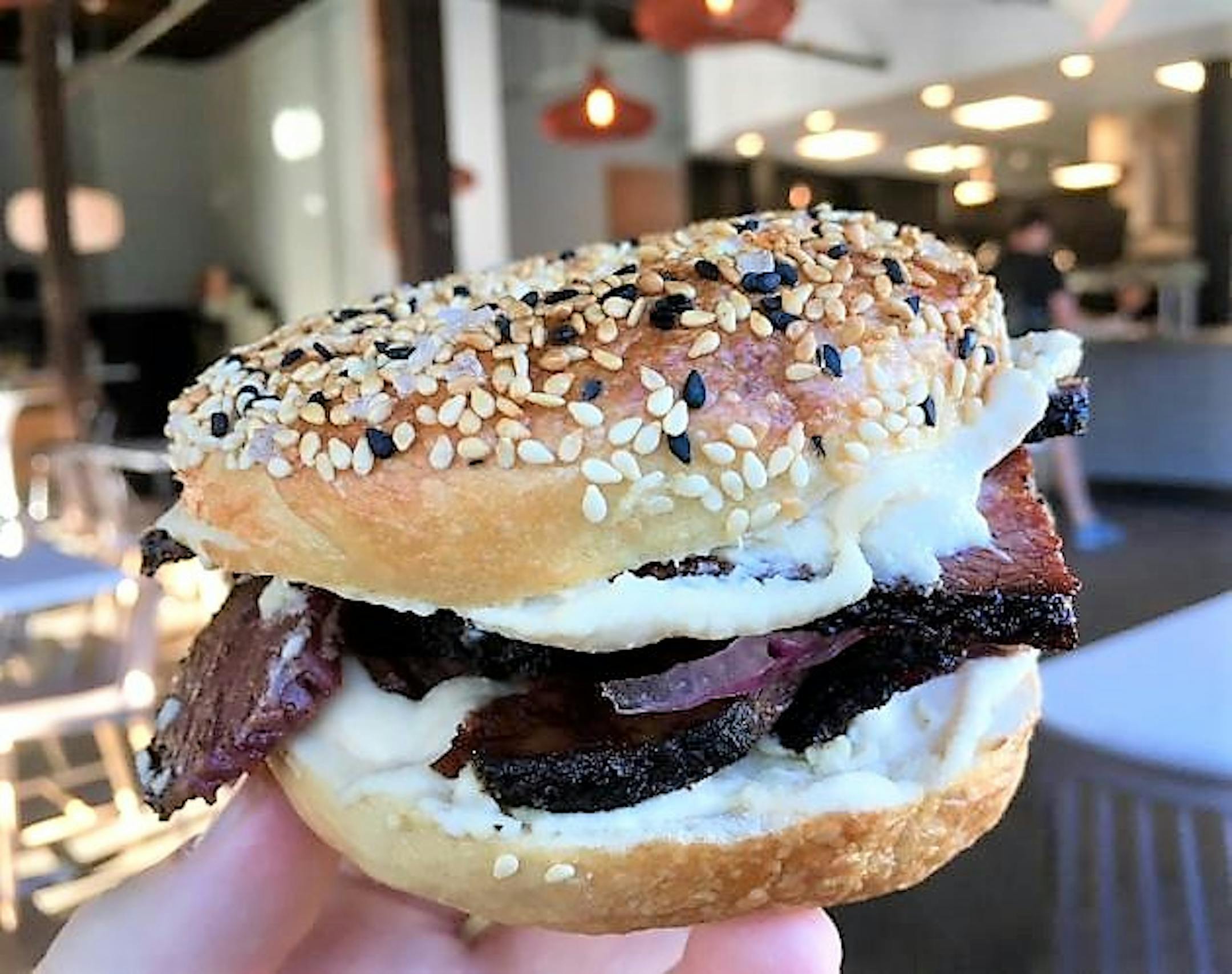 The new Meyvn is doing great things with bagels.