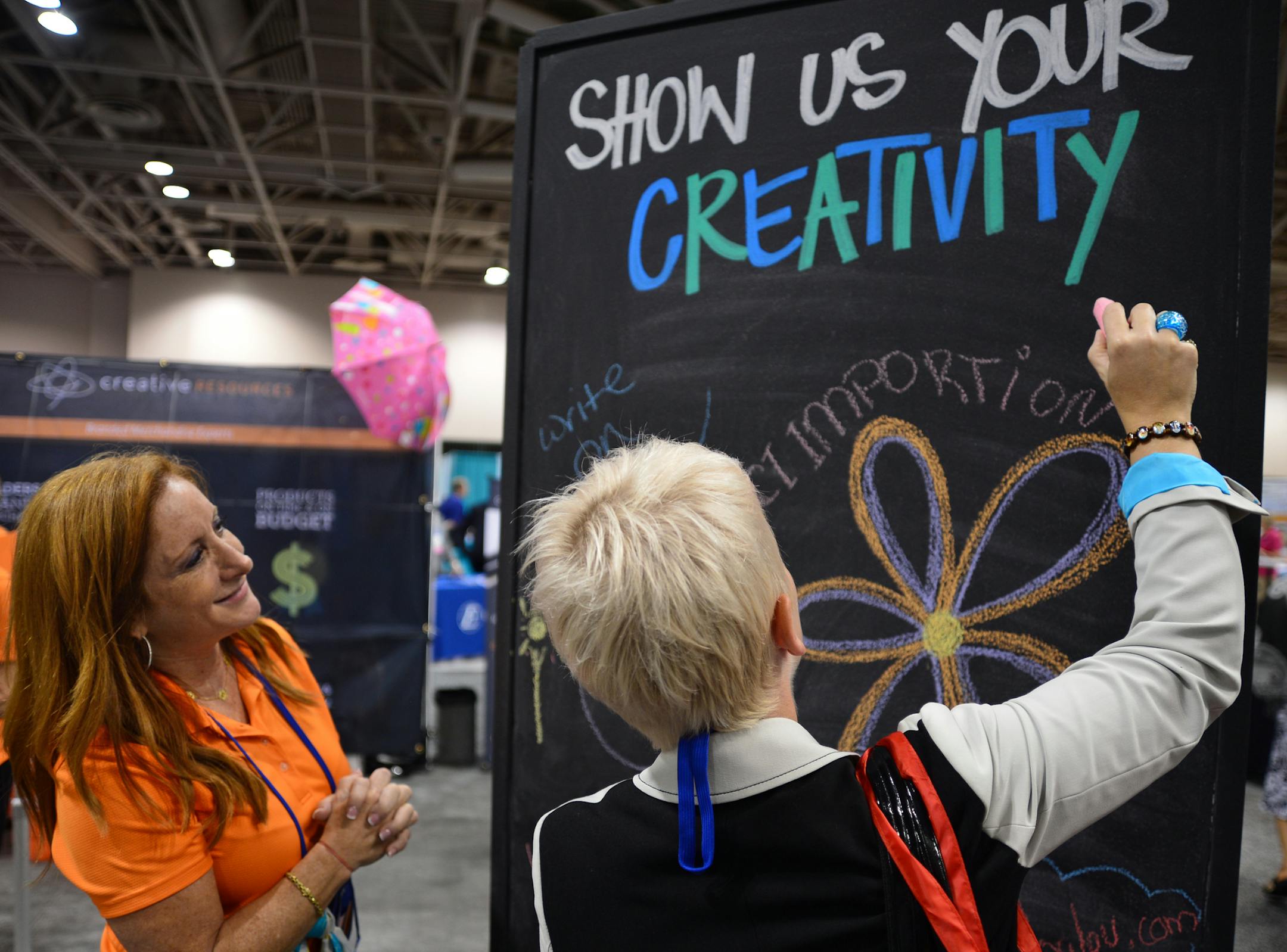 The Women's Business Enterprise National Council held its annual business fair in Minneapolis at the Minneapolis Convention Center on Wednesday through Friday. The event allows corporations and women-owned businesses many of which are Twin-Cities-based to network with each other. ] Richard.Sennott@startribune.com Richard Sennott/Star Tribune Minneapolis Minnesota Wednesday 6/26/13) ** (cq)