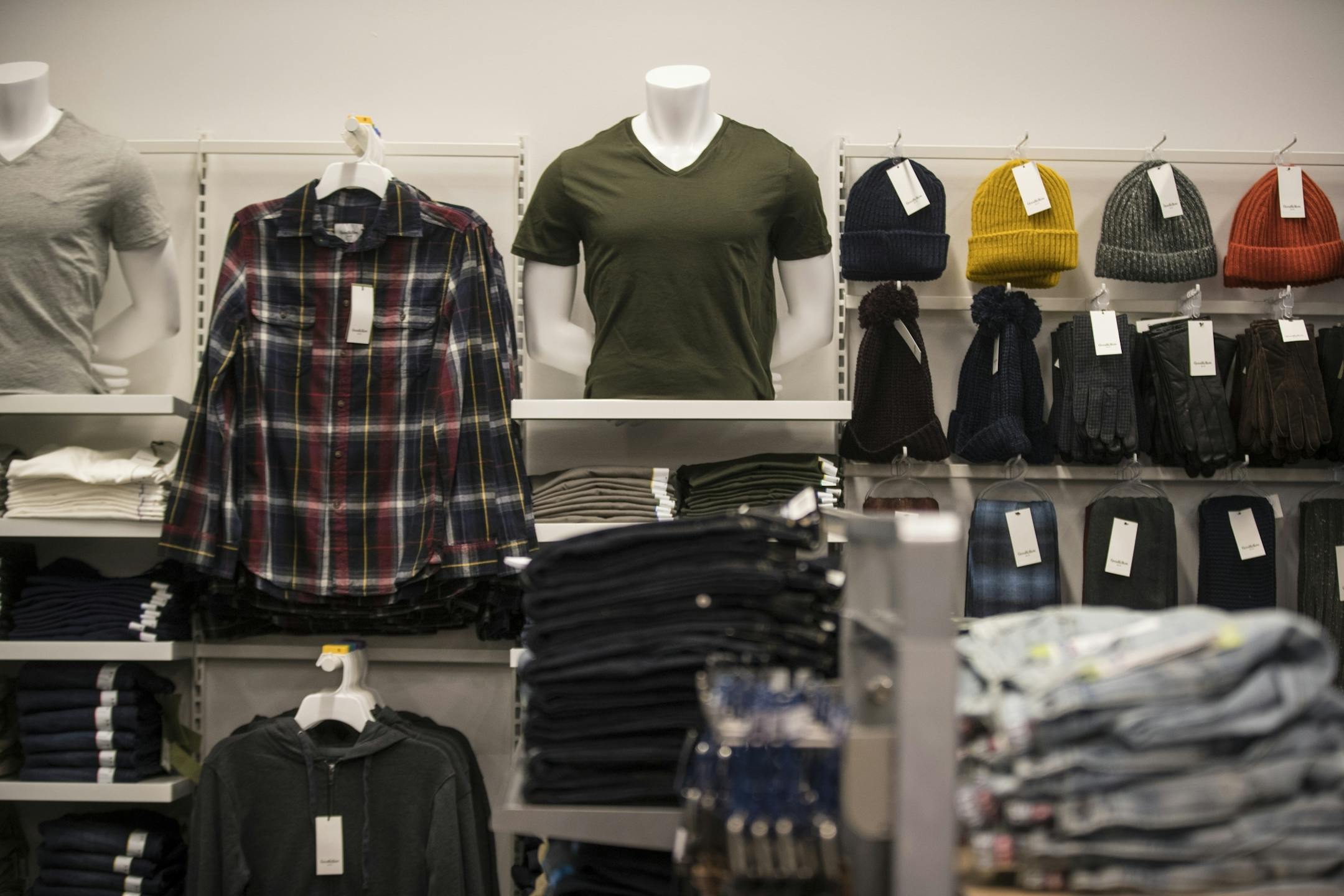 Target's store in Uptown is one of about a dozen new urban stores the retailer is opening this week. The store specializes in men and women's clothes, not children's clothes. Photographed on Tuesday, October 17, 2017, in Minneapolis, Minn.