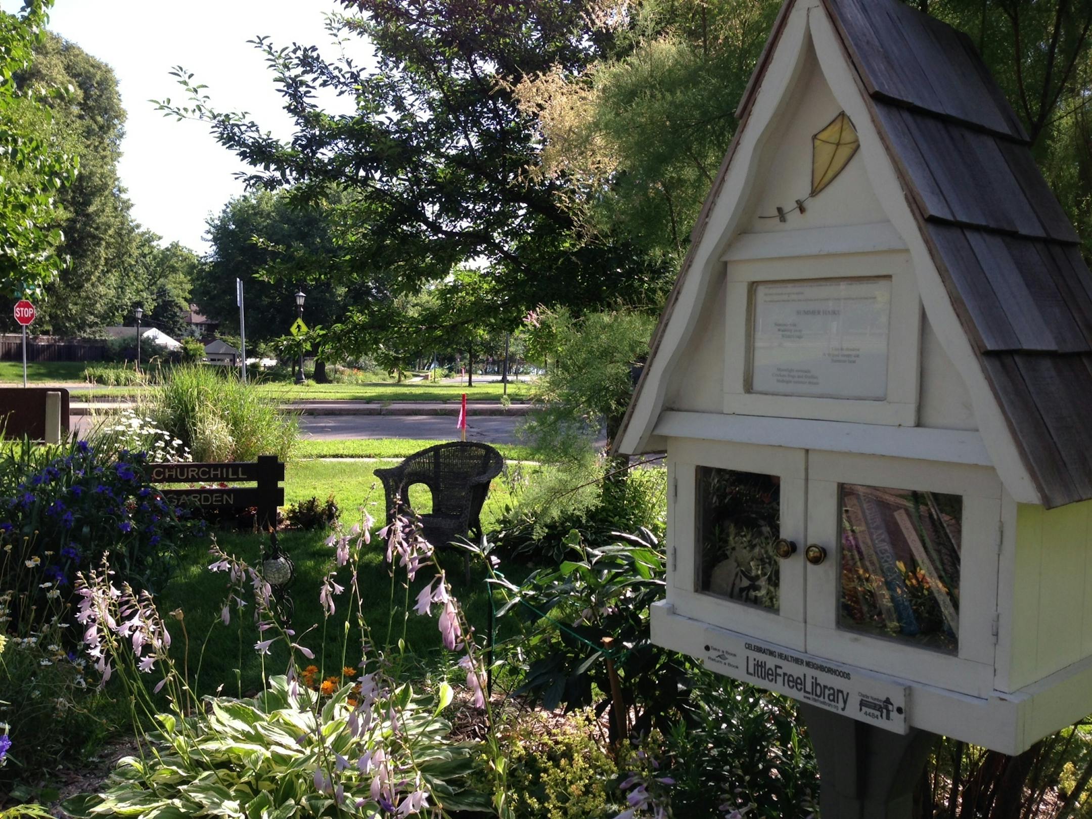 One of the Little Free Libraries in St. Paul, Minn.