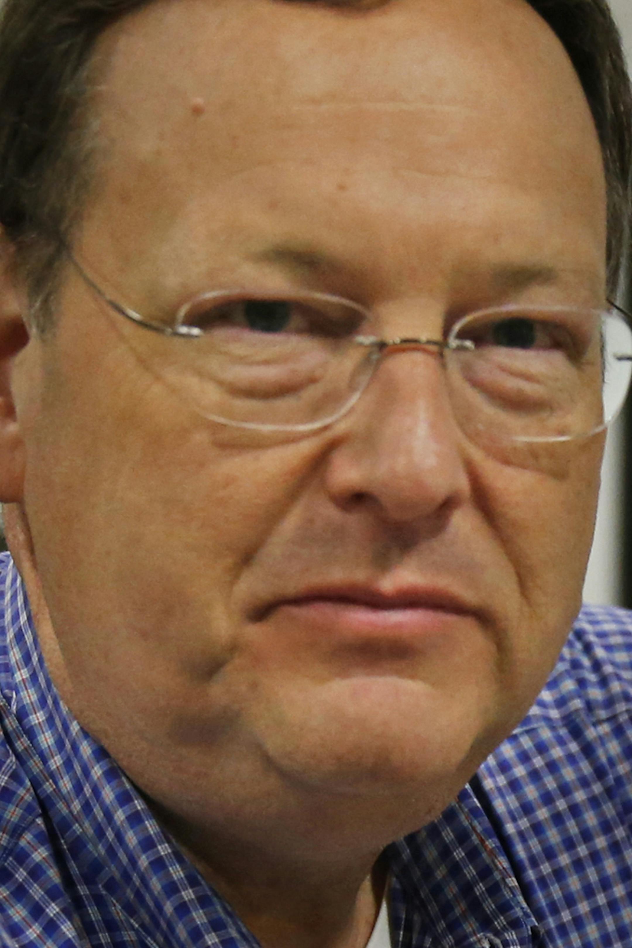 At the Murphy Co. warehouse in Minneapolis, President/CEO Richard T. Murphy Jr. pointed out some of the services his family business provides including packaging 2 Gingers whiskey with some glasses for a holiday gift pack.] richard tsong-taatarii@startribune.com ORG XMIT: MIN1305281545133310