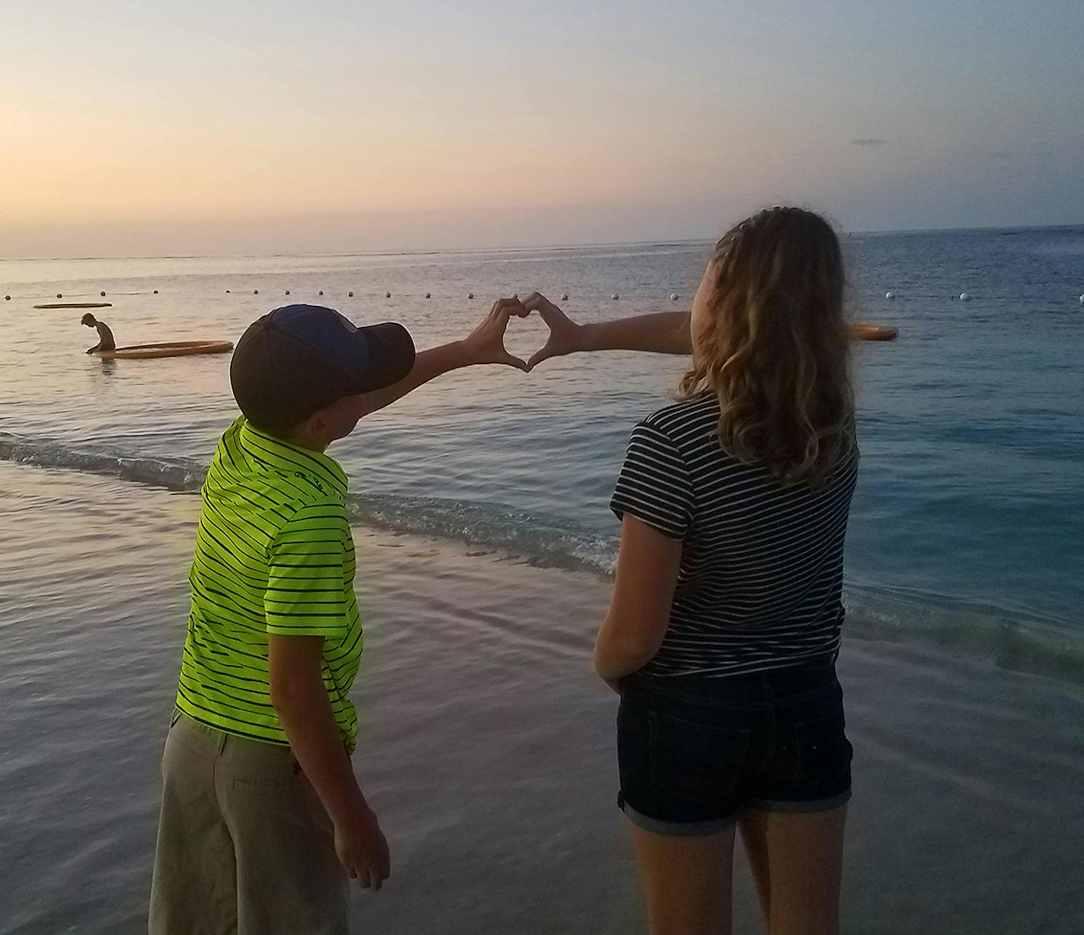 Rebecca Thaney-Driessen of Lino Lakes says a trip to Jamaica made her "grateful for making barefoot memories together with amazing waters and beautiful sunsets." Her kids obviously agree. [focus032617