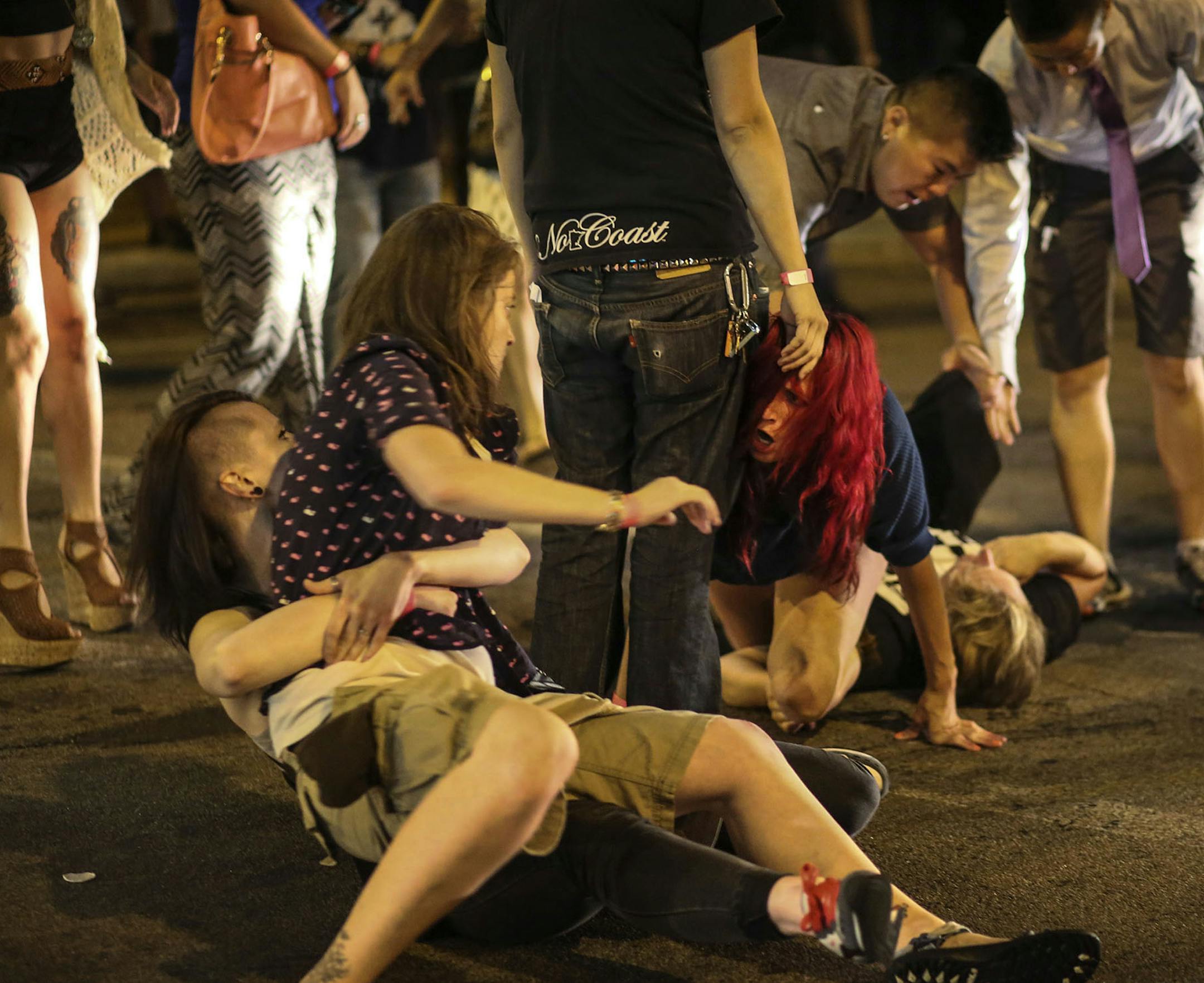 After the 2 a.m. bar closing, a fight broke out between two groups of women outside First Avenue where the competition for taxis got contentious at times Saturday, June 28, 2014, in downtown Minneapolis MN.] (DAVID JOLES/STARTRIBUNE) djoles@startribune Last January, Gabriel Keller told the city he saw a taxi driver "intentionally" running a red light, "followed by three stop signs without slowing down, all of which were next to a school. Another resident complained that he was trying to pay the