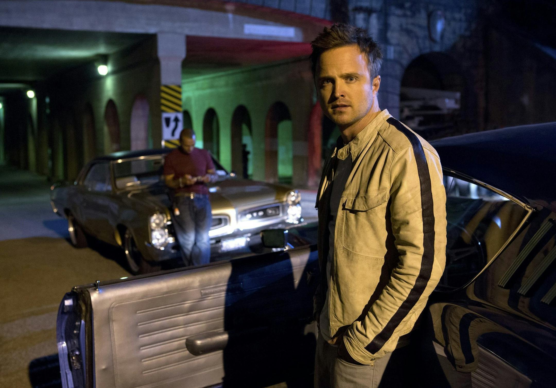 Aaron Paul stars in "Need for Speed." (Courtesy DreamWorks Pictures/MCT) ORG XMIT: 06/18/13