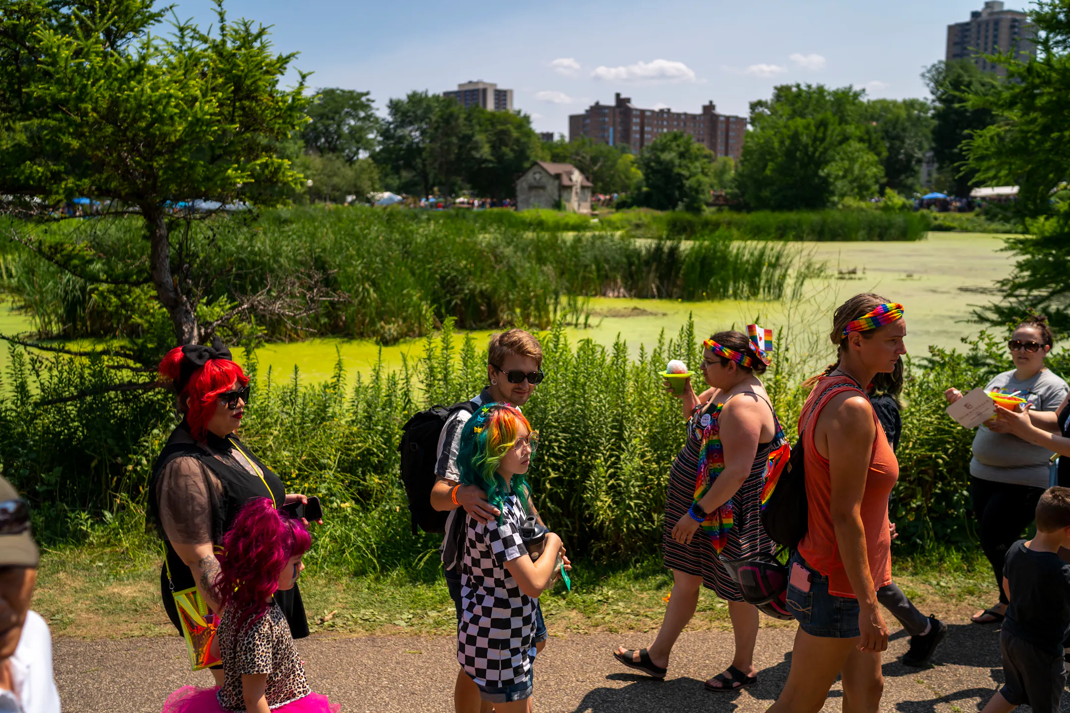 At Loring Park, Pride participants honor the past, look to the future