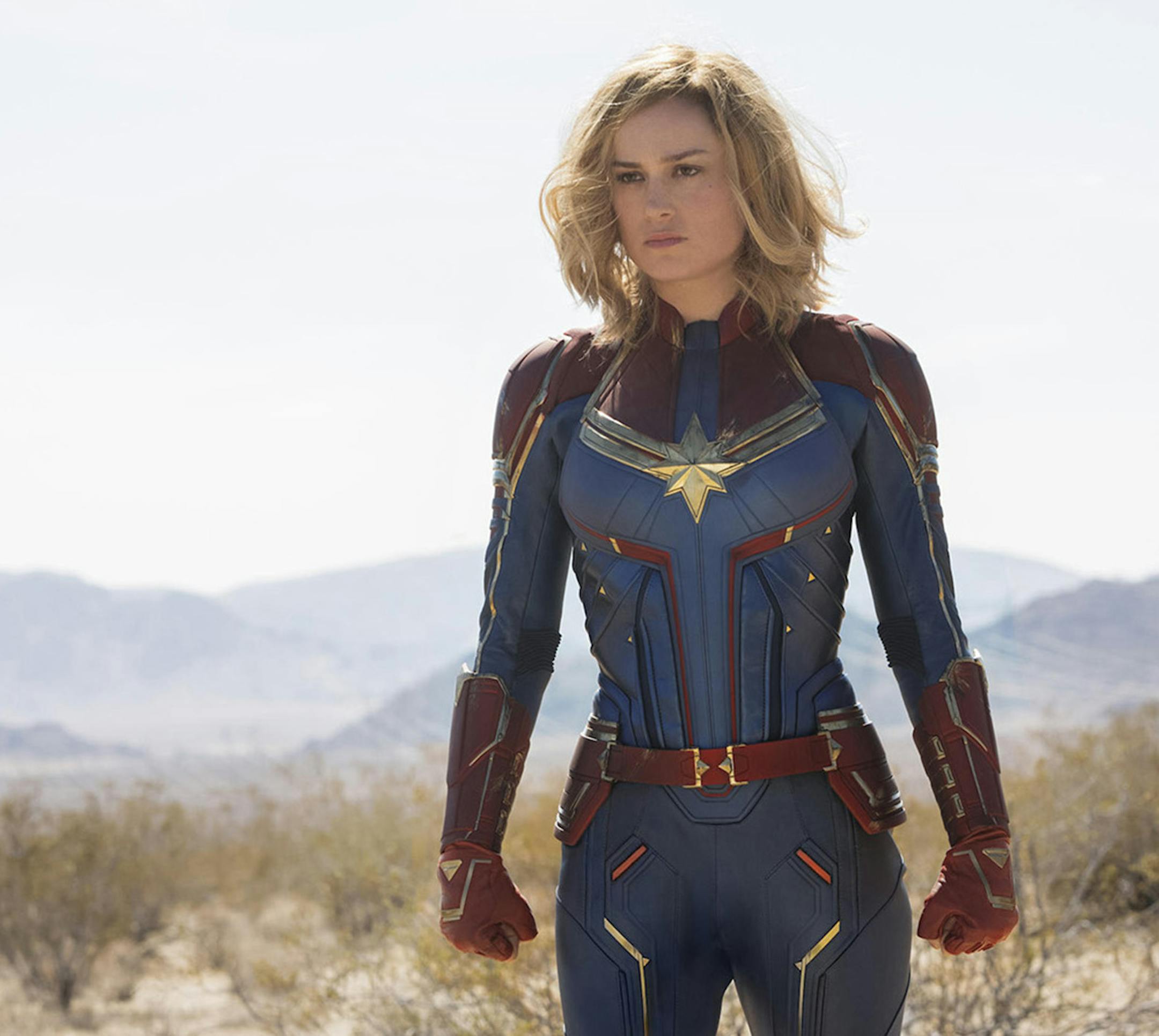 Brie Larson stars in "Captain Marvel." (Chuck Zlotnick /Marvel Studios/TNS) ORG XMIT: 1273781