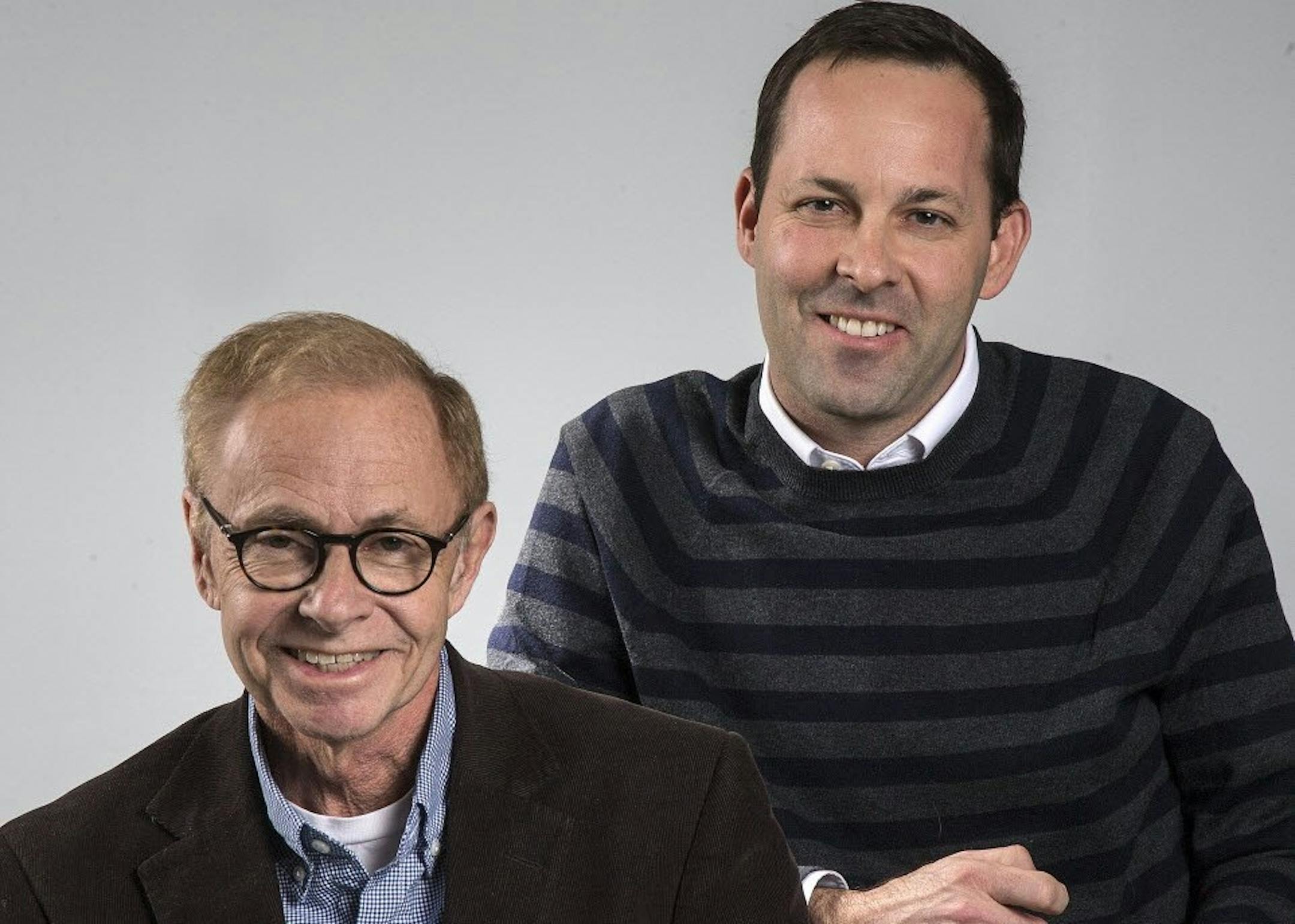 Jim Scheibel, left, and Will Phillips want to change the way we think about aging -- and AARP.