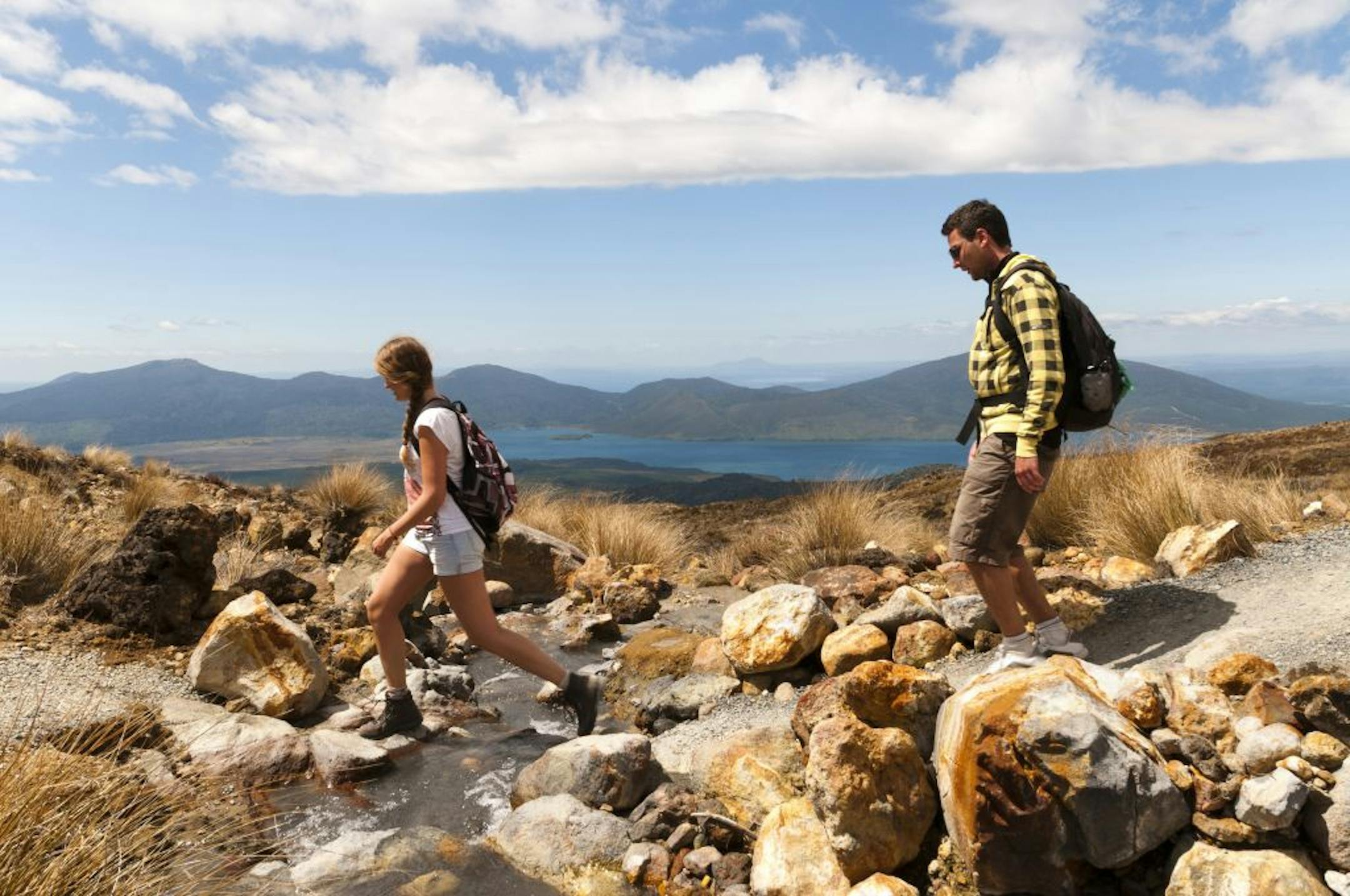 Photo by Paul Abbitt/Tourism New Zealand
Hiking the Tongariro Crossing
