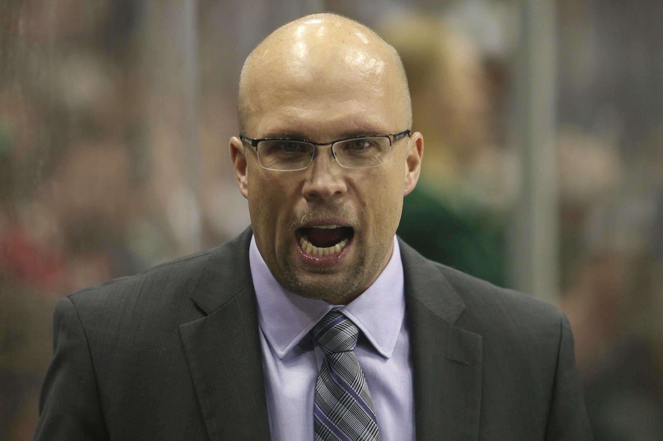 Minnesota Wild head coach Mike Yeo