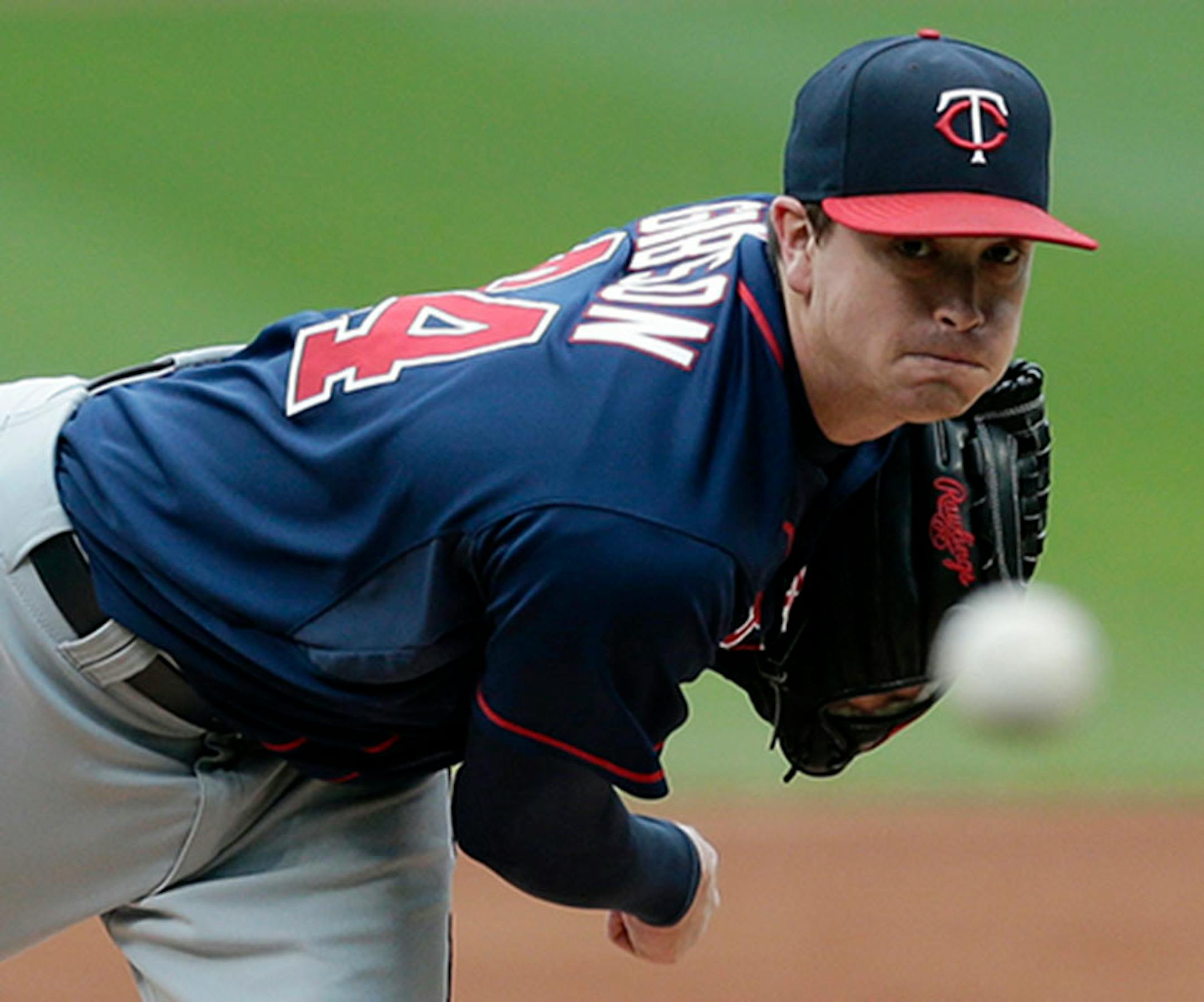 Twins starter Kyle Gibson