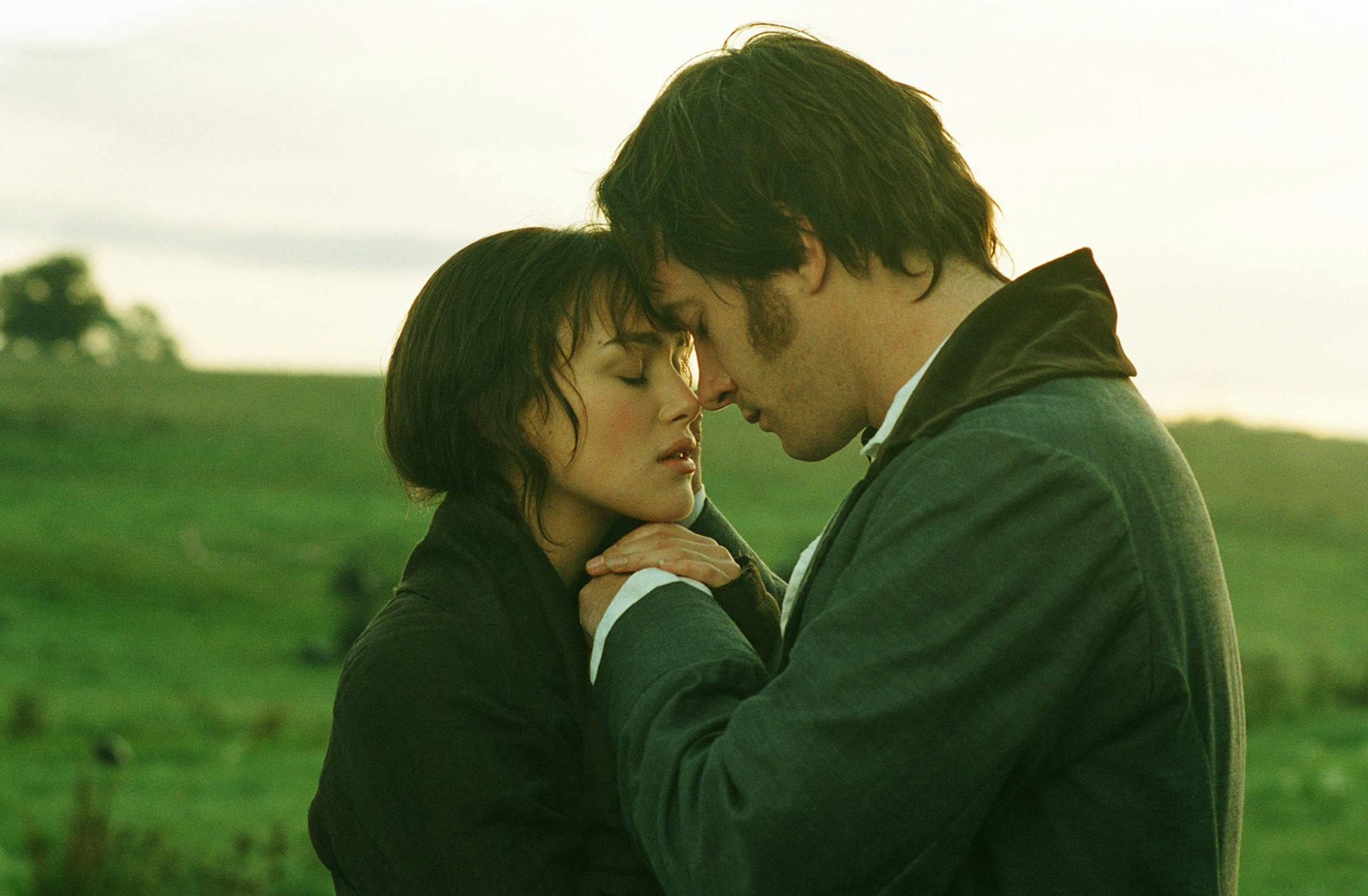 Keira Knightley and Matthew Macfadyen in "Pride & Prejudice."